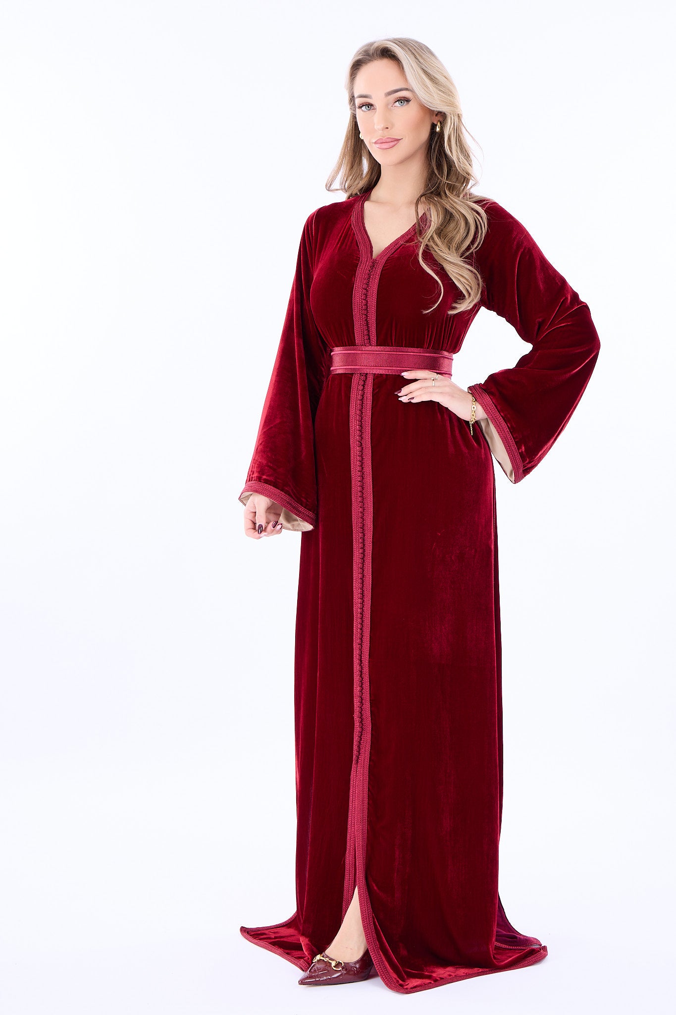 Caftan Sahar Pomegrante