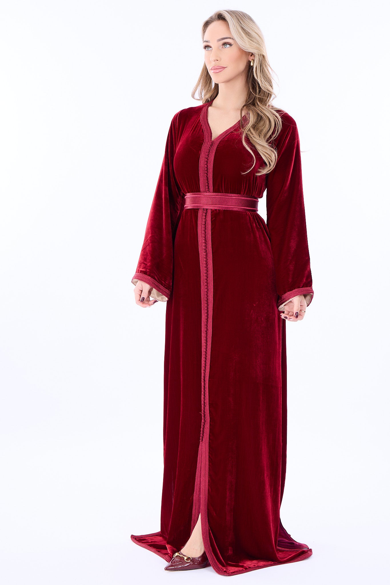 Caftan Sahar Pomegrante