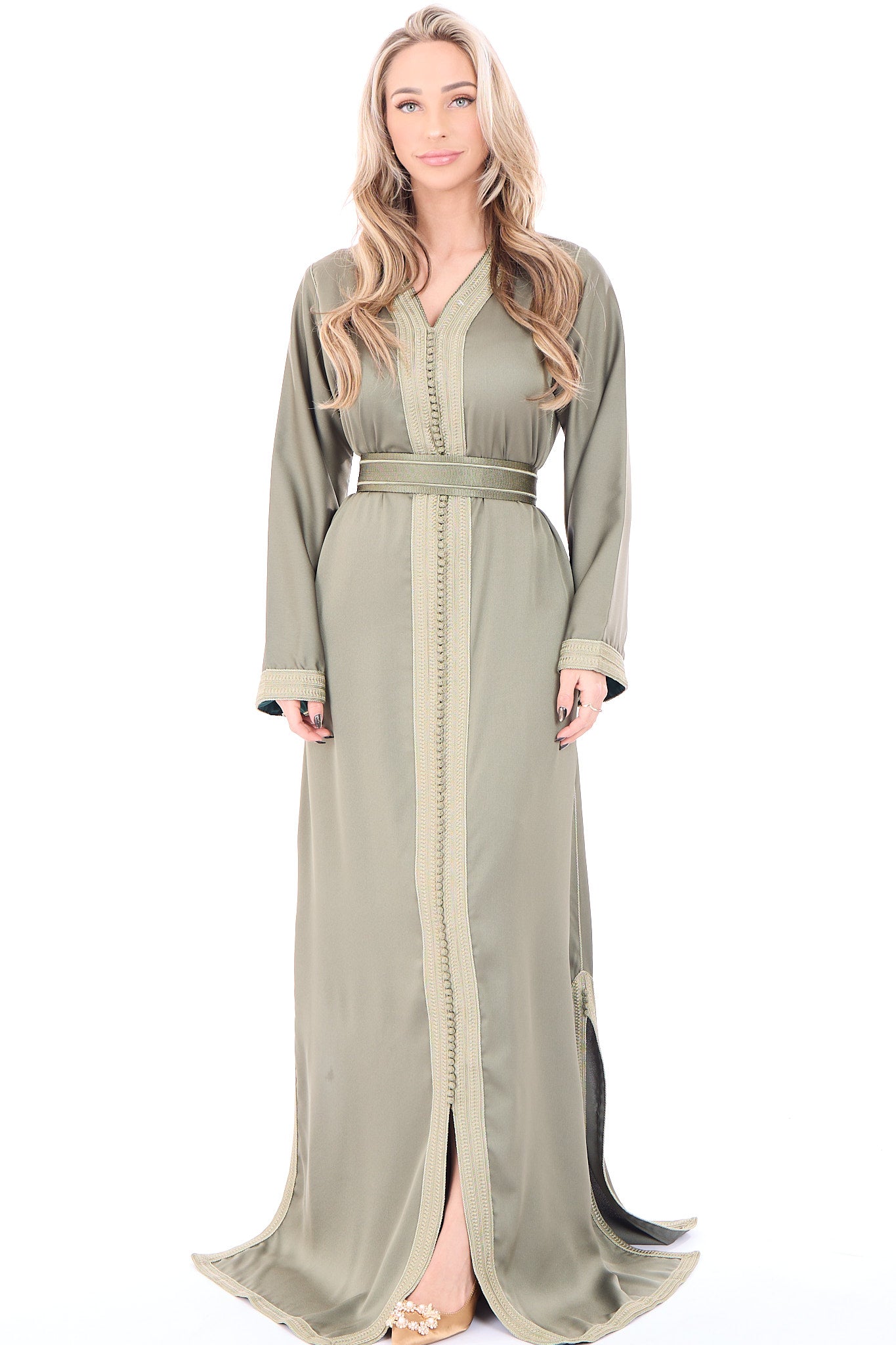 Caftan Imaan Olivegreen