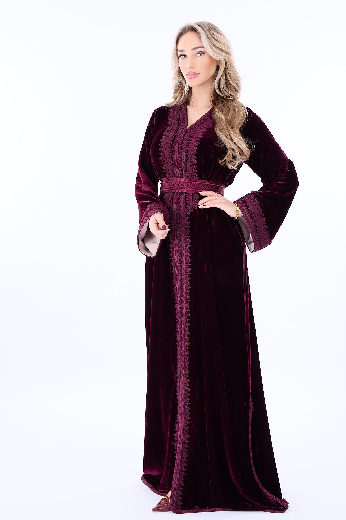 Caftan Amani Darkviolet