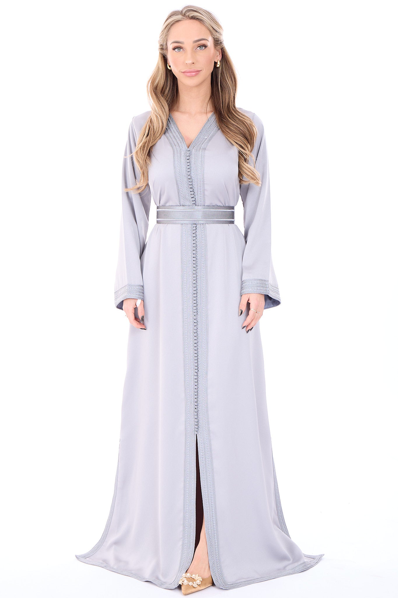 Caftan Imaan Gray