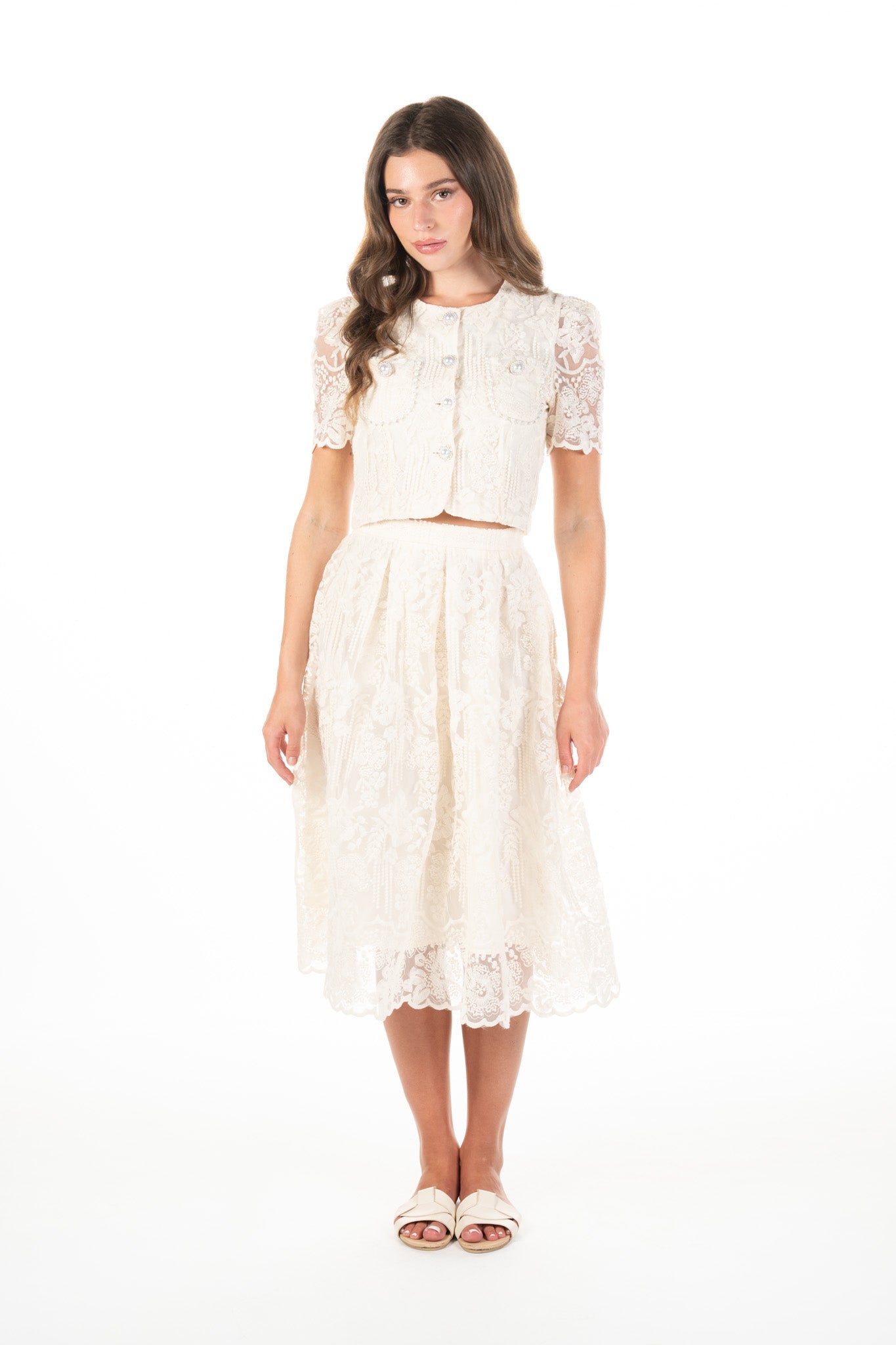 Set Iris Brokenwhite