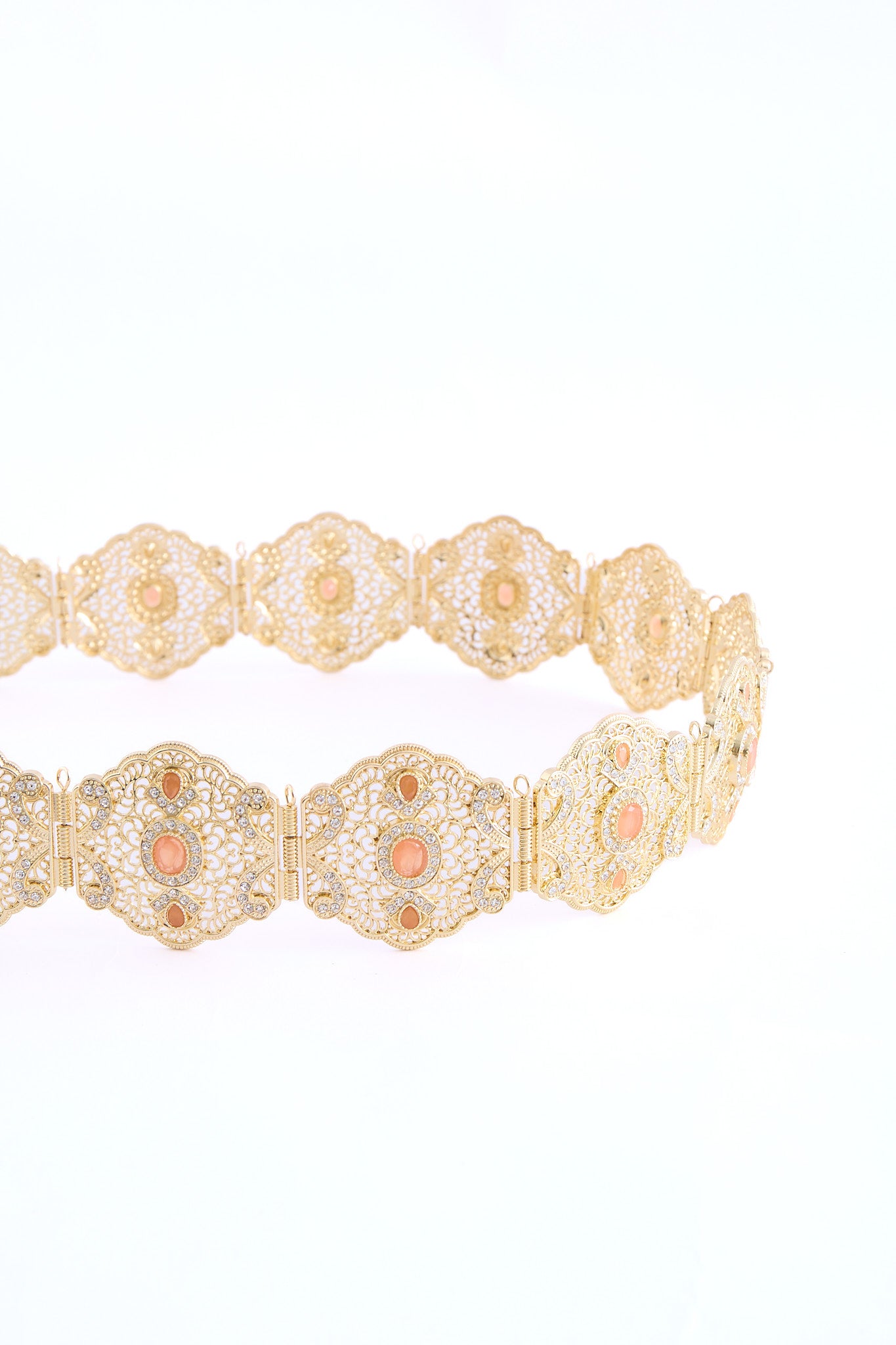 Ahri Gold/Salmon Belt