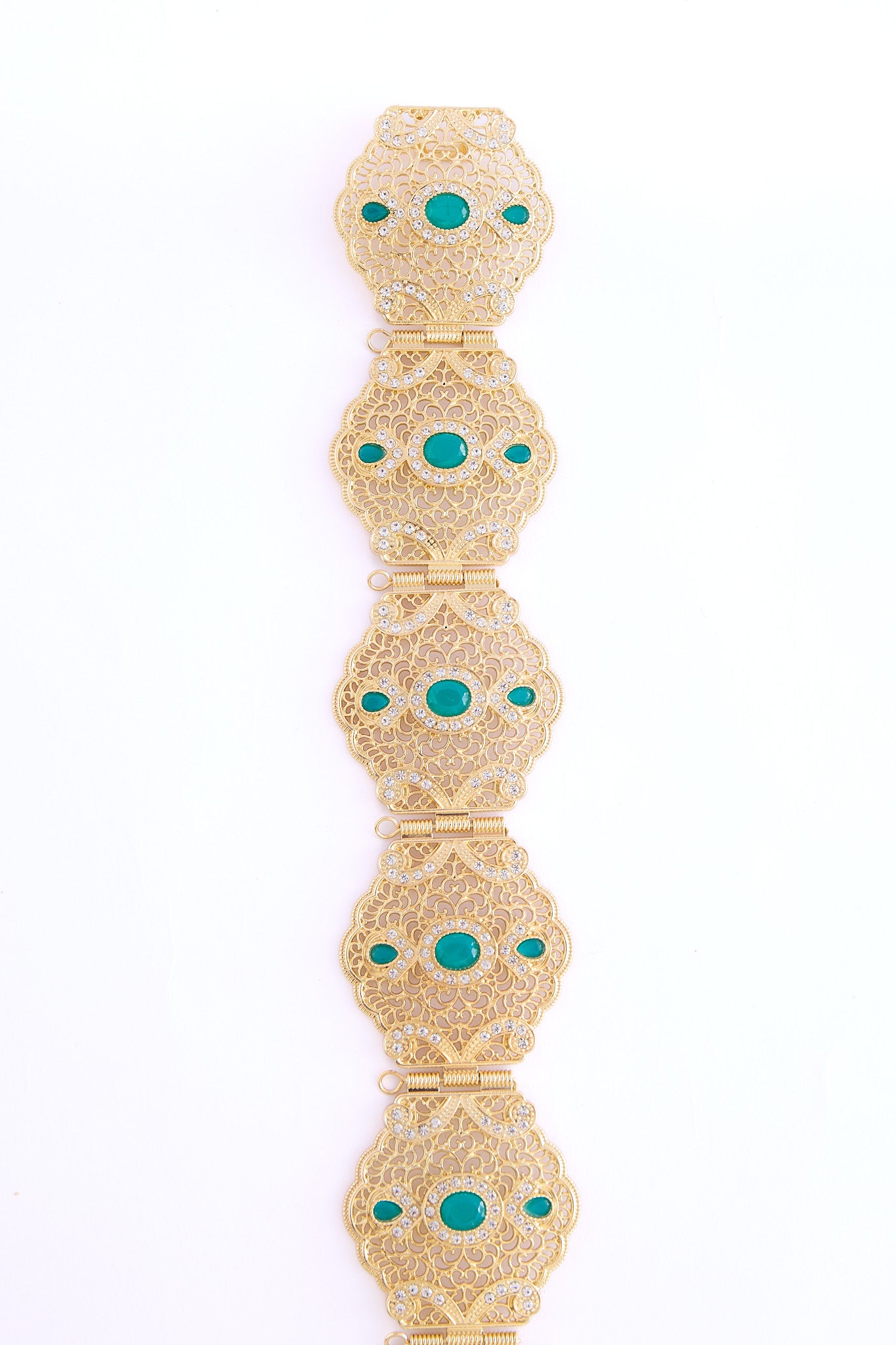 Ahri Gold/Teal Belt