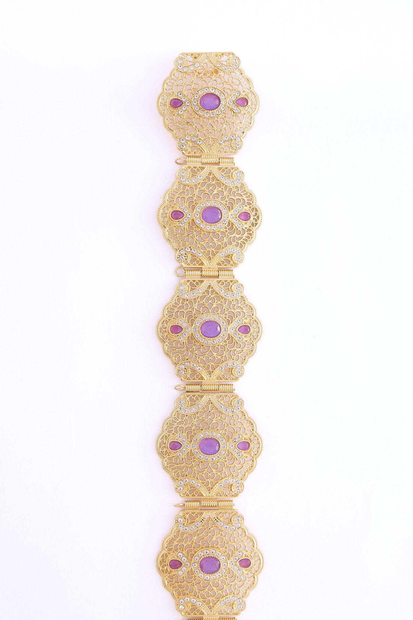 Ahri Gold/Violet Belt