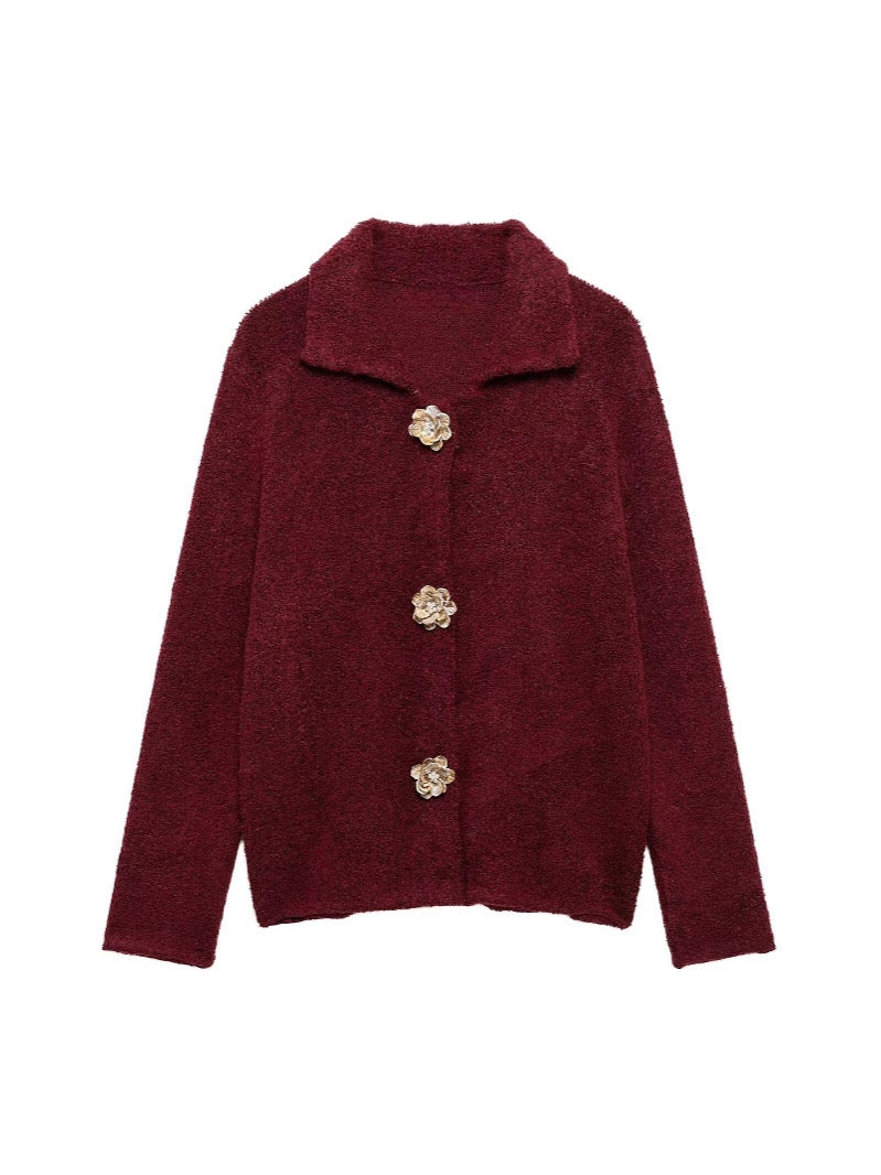 Sweater Lara Pomegrante