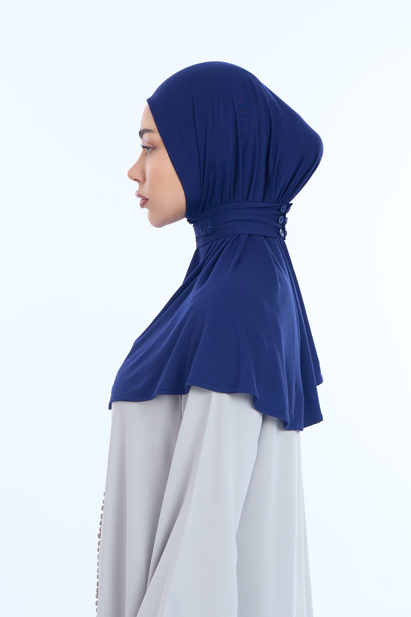 Instant Hijab Bamboo I Deep Black
