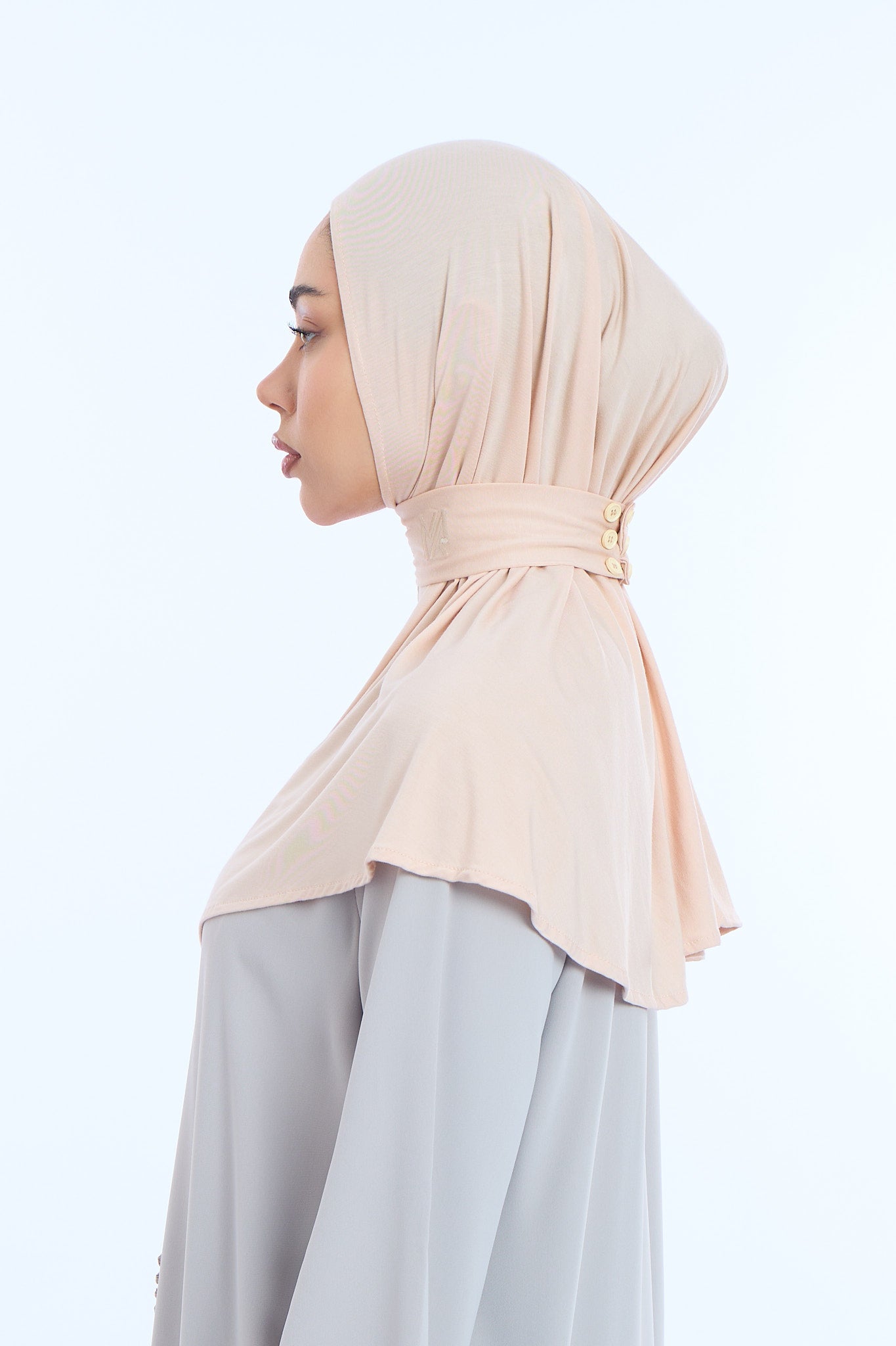 Instant Hijab Bamboo I Beige Stone
