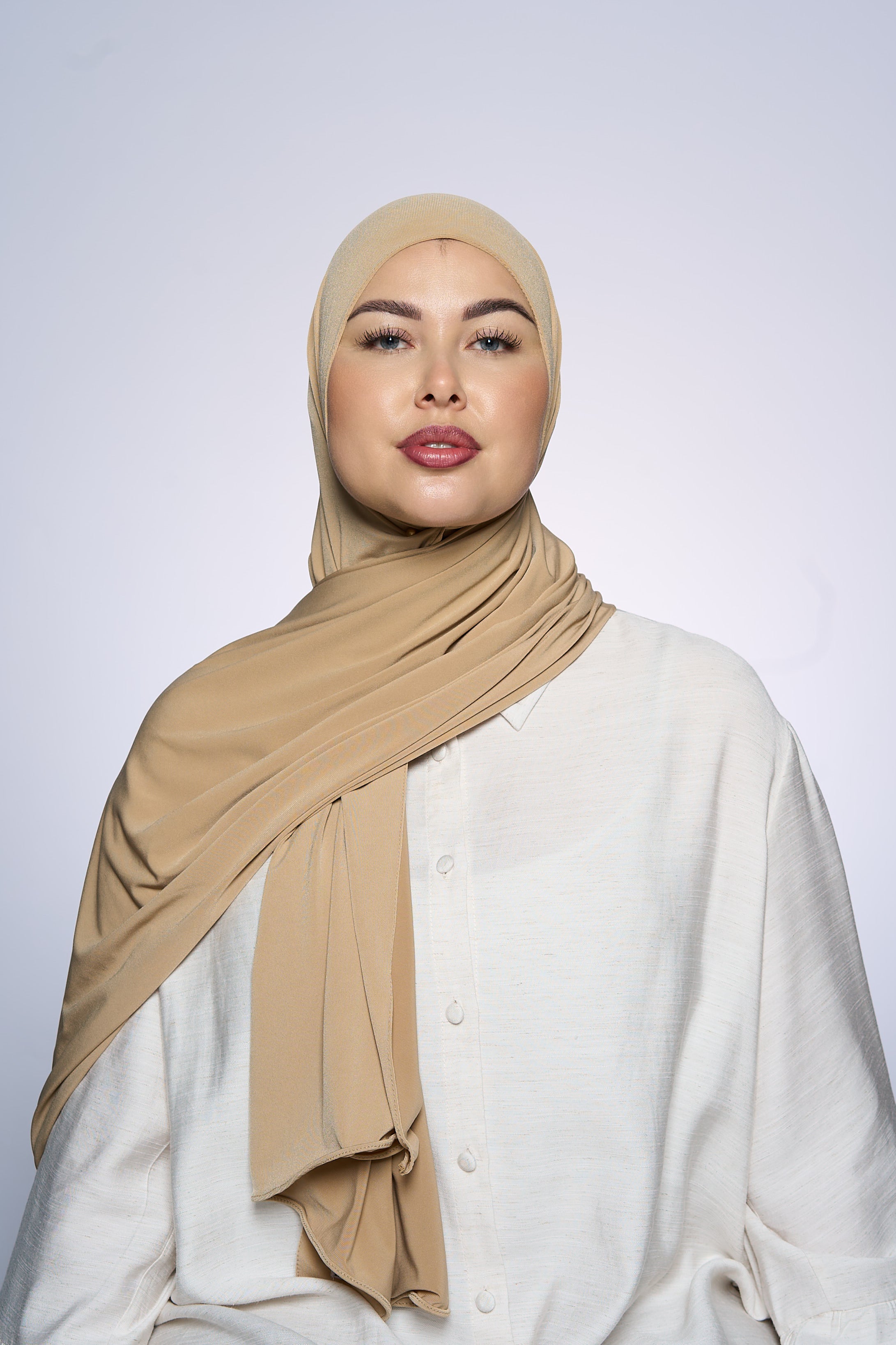 Premium Jersey Hijab Fin - Tanny