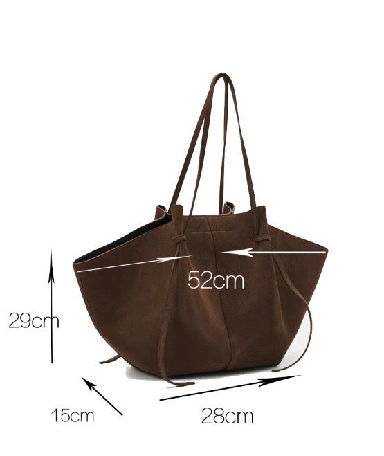 Nan Suede brown Bag