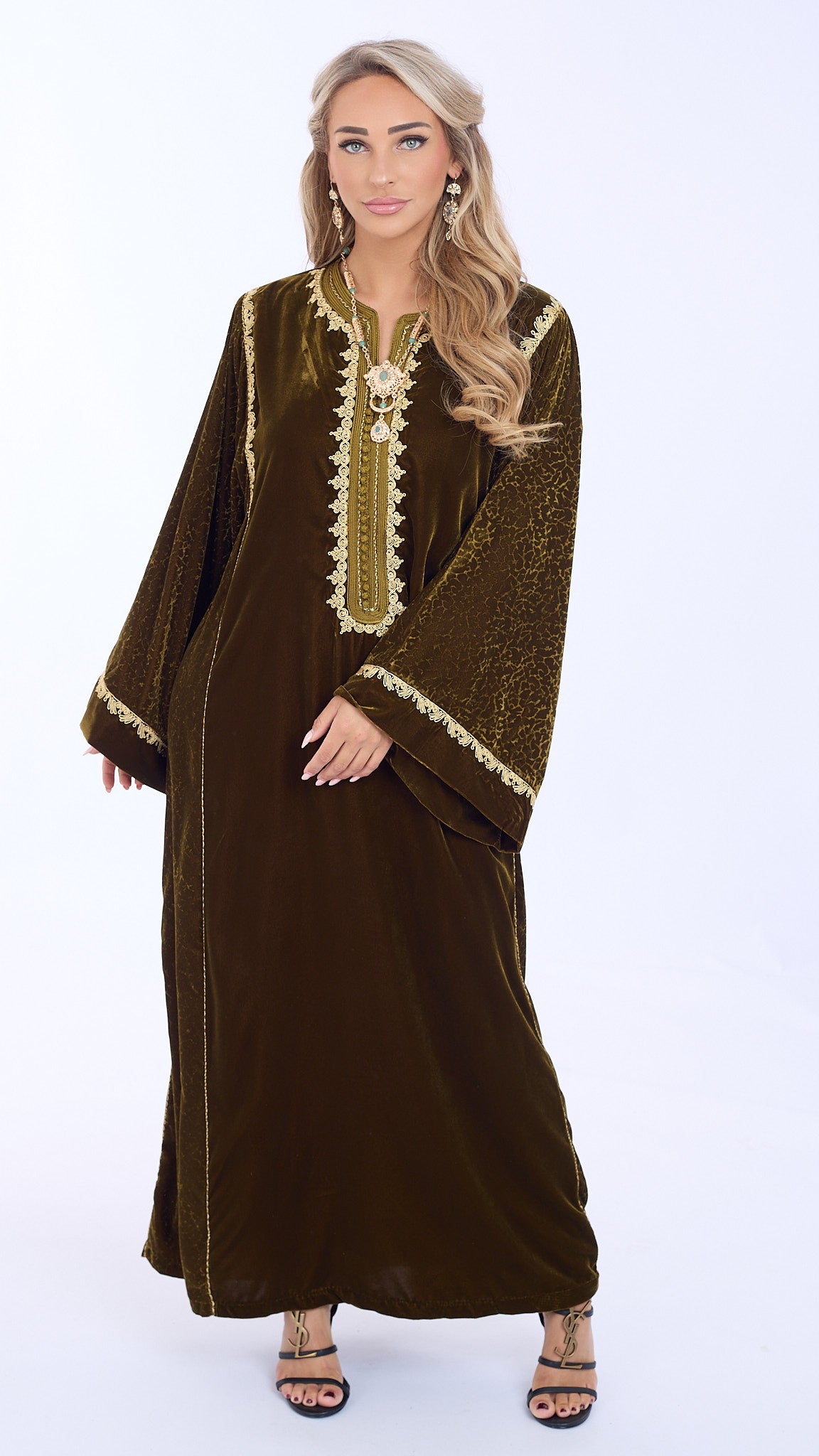 Caftan Almaas Olivegreen