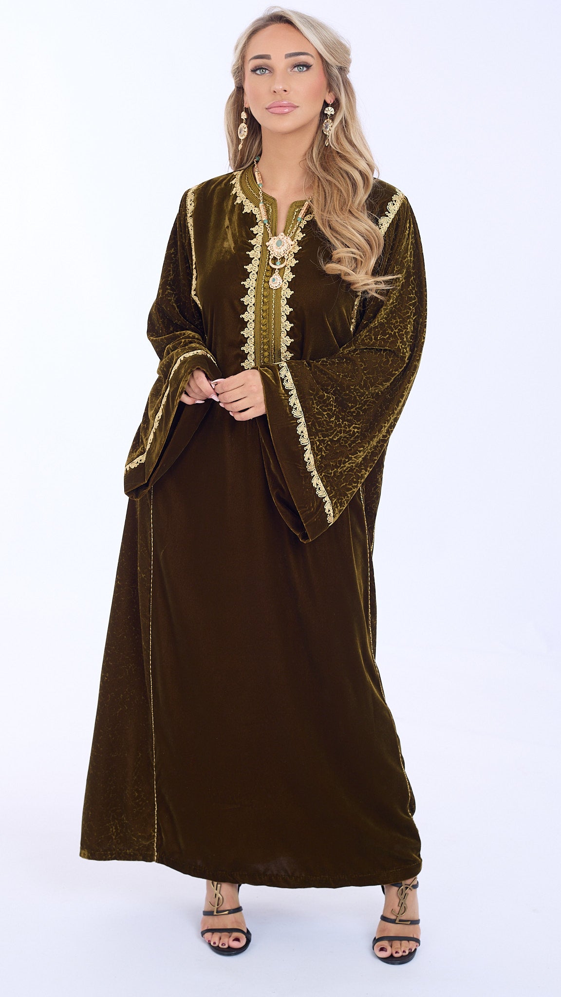 Caftan Almaas Olivegreen