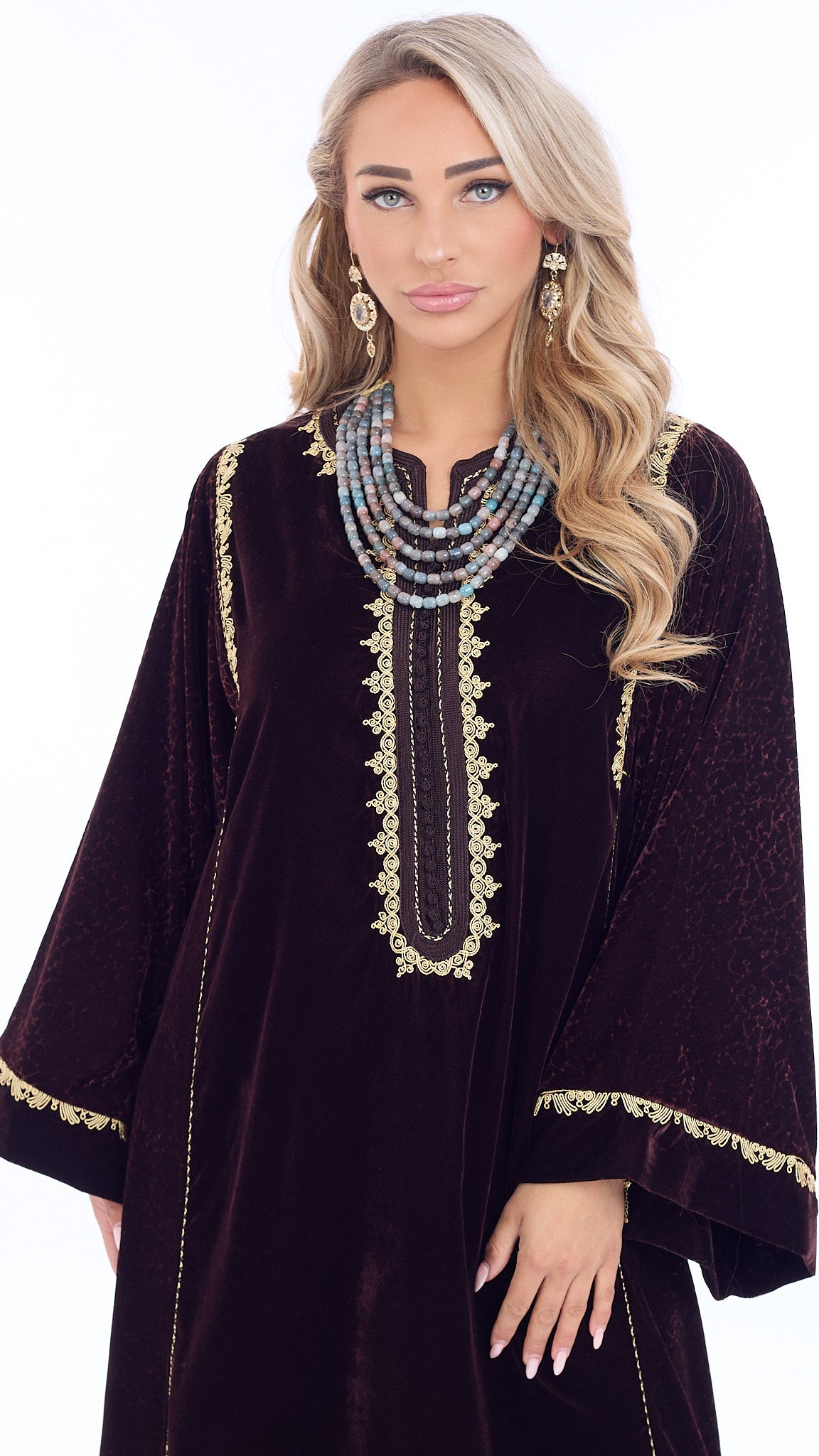Caftan Almaas Brown