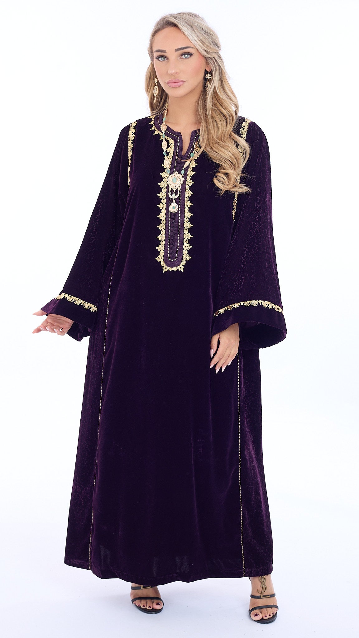 Caftan Almaas Rebecca Purple