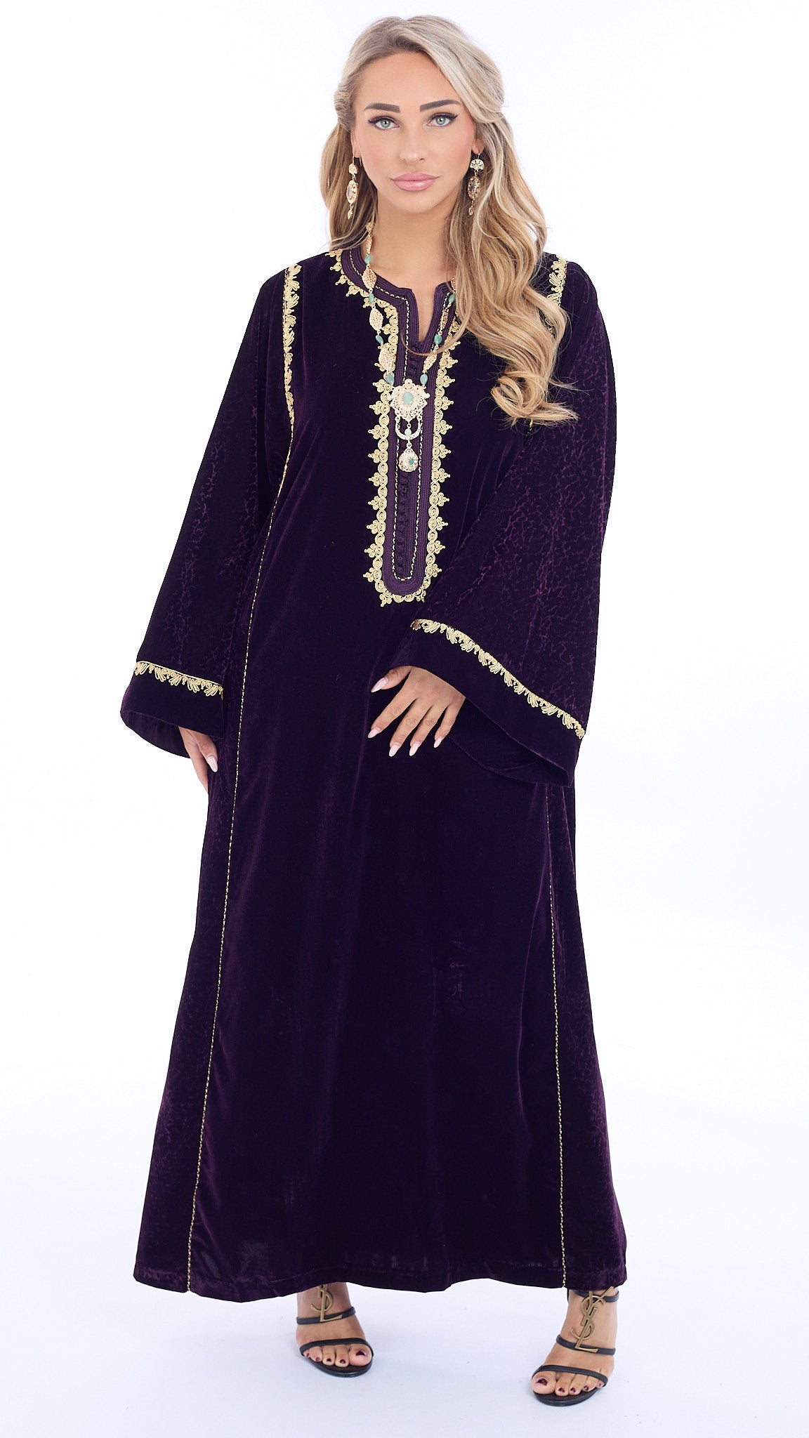 Caftan Almaas Rebecca Purple
