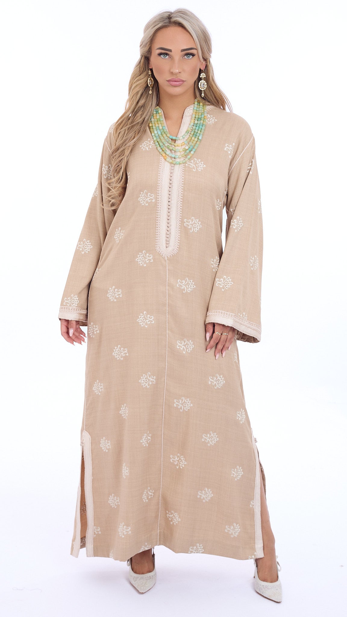Caftan Sabreen Beige