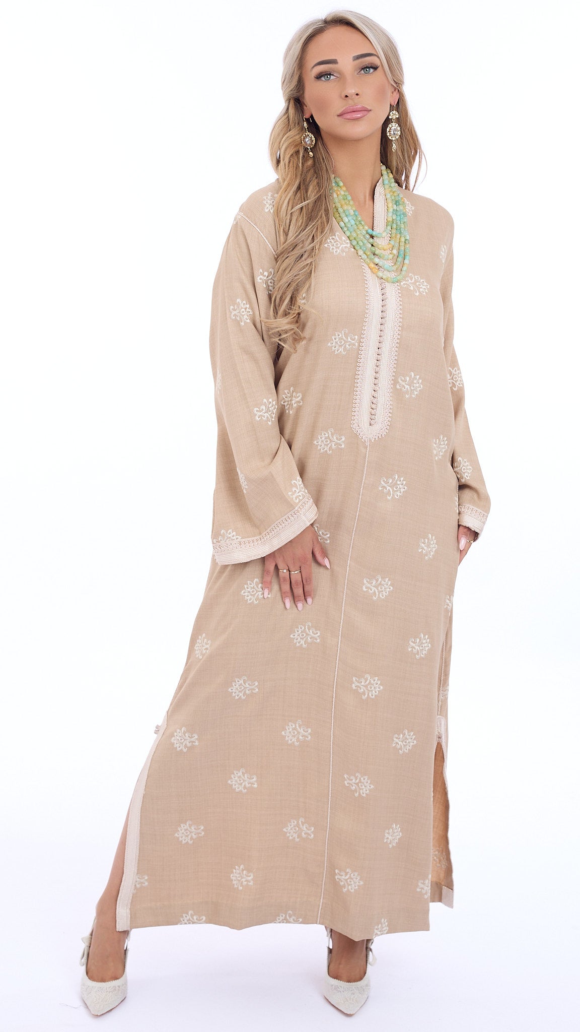 Caftan Sabreen Beige