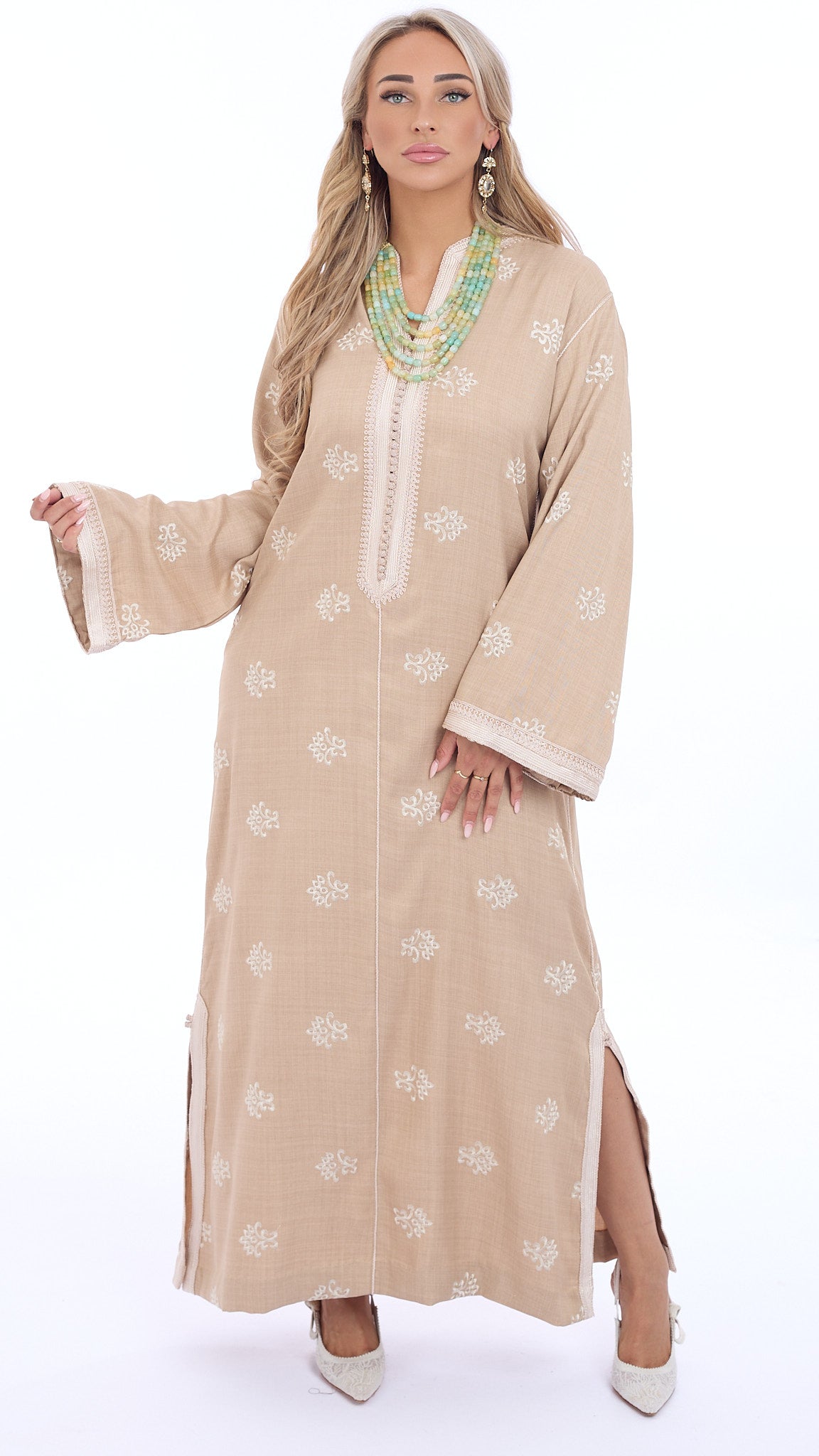 Caftan Sabreen Beige