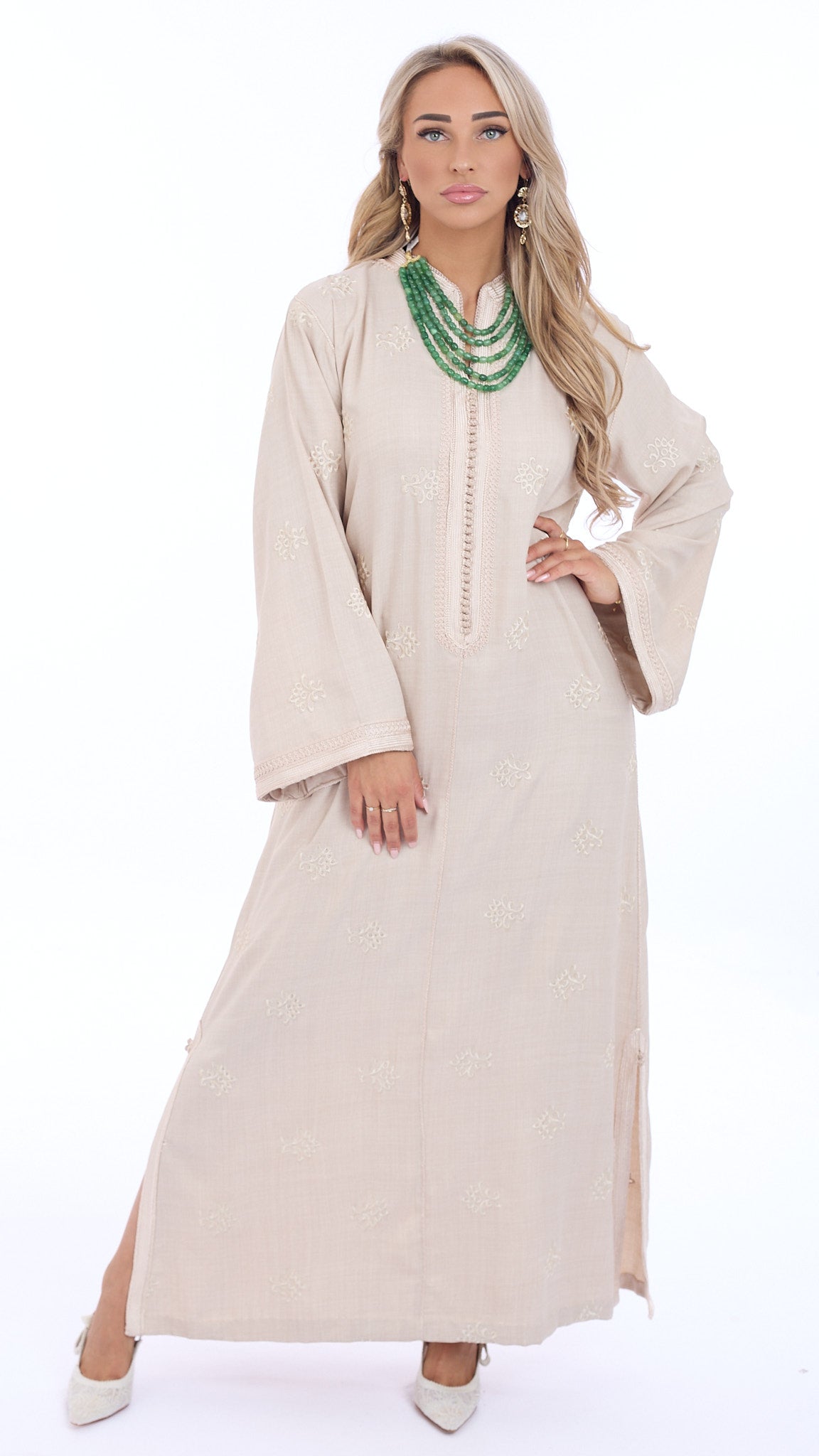 Caftan Sabreen Cream