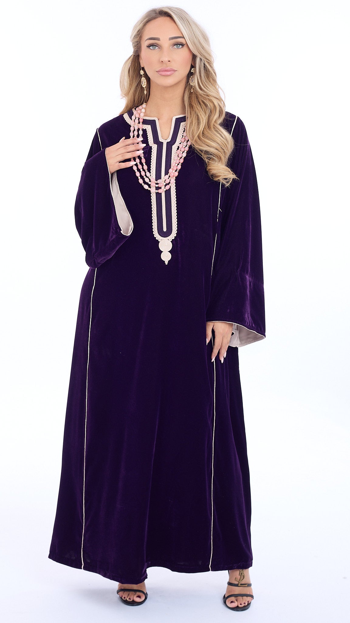 Caftan Sherin Rebecca Purple