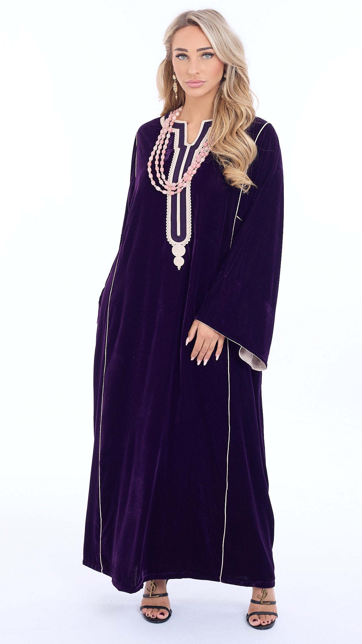 Caftan Sherin Rebecca Purple