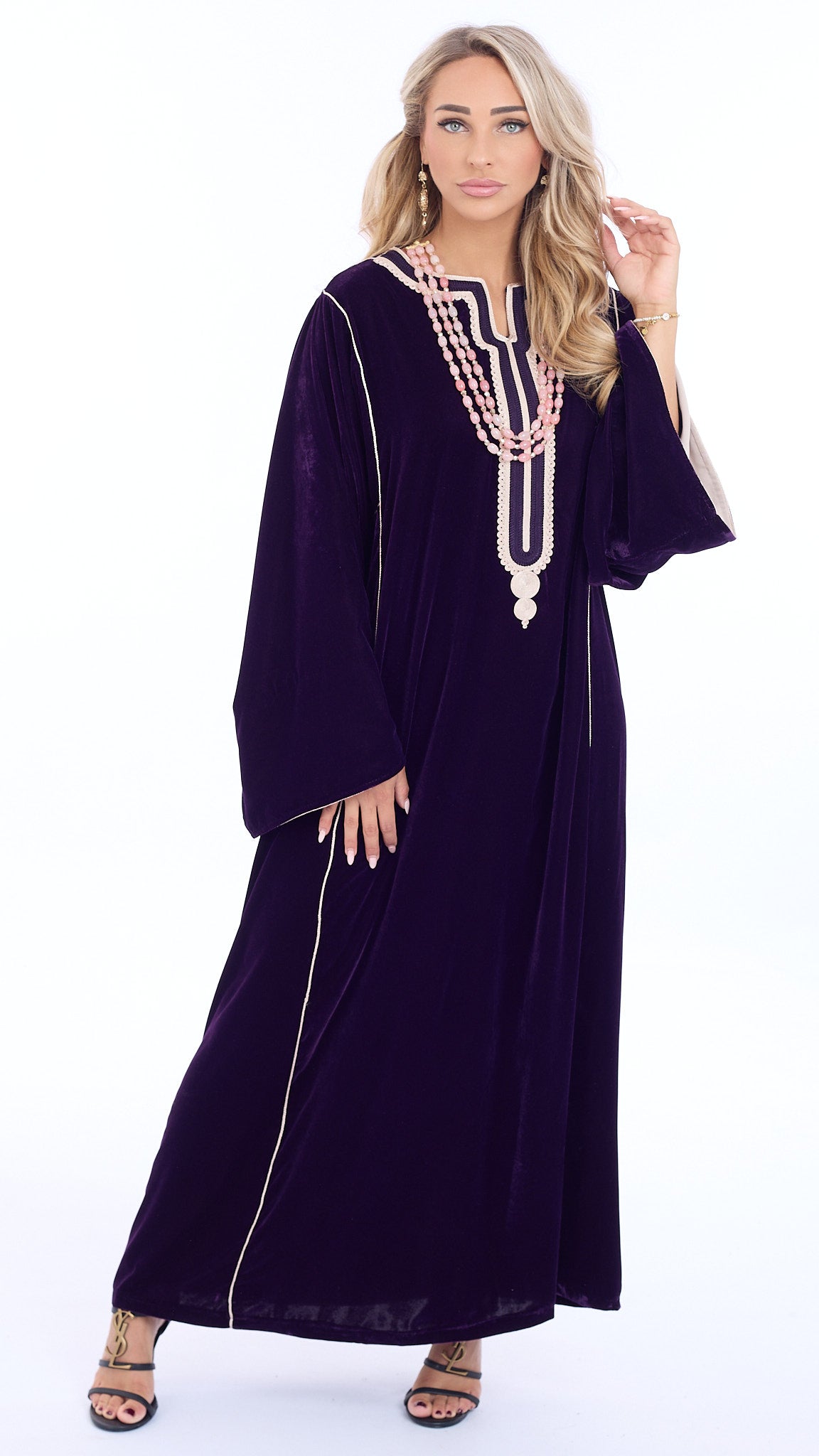 Caftan Sherin Rebecca Purple