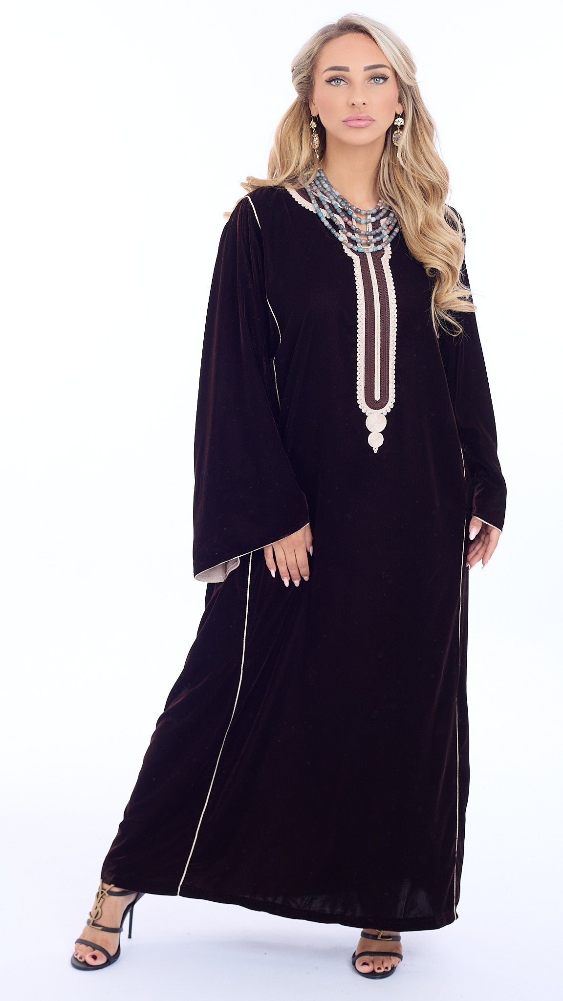 Caftan Sherin Brown