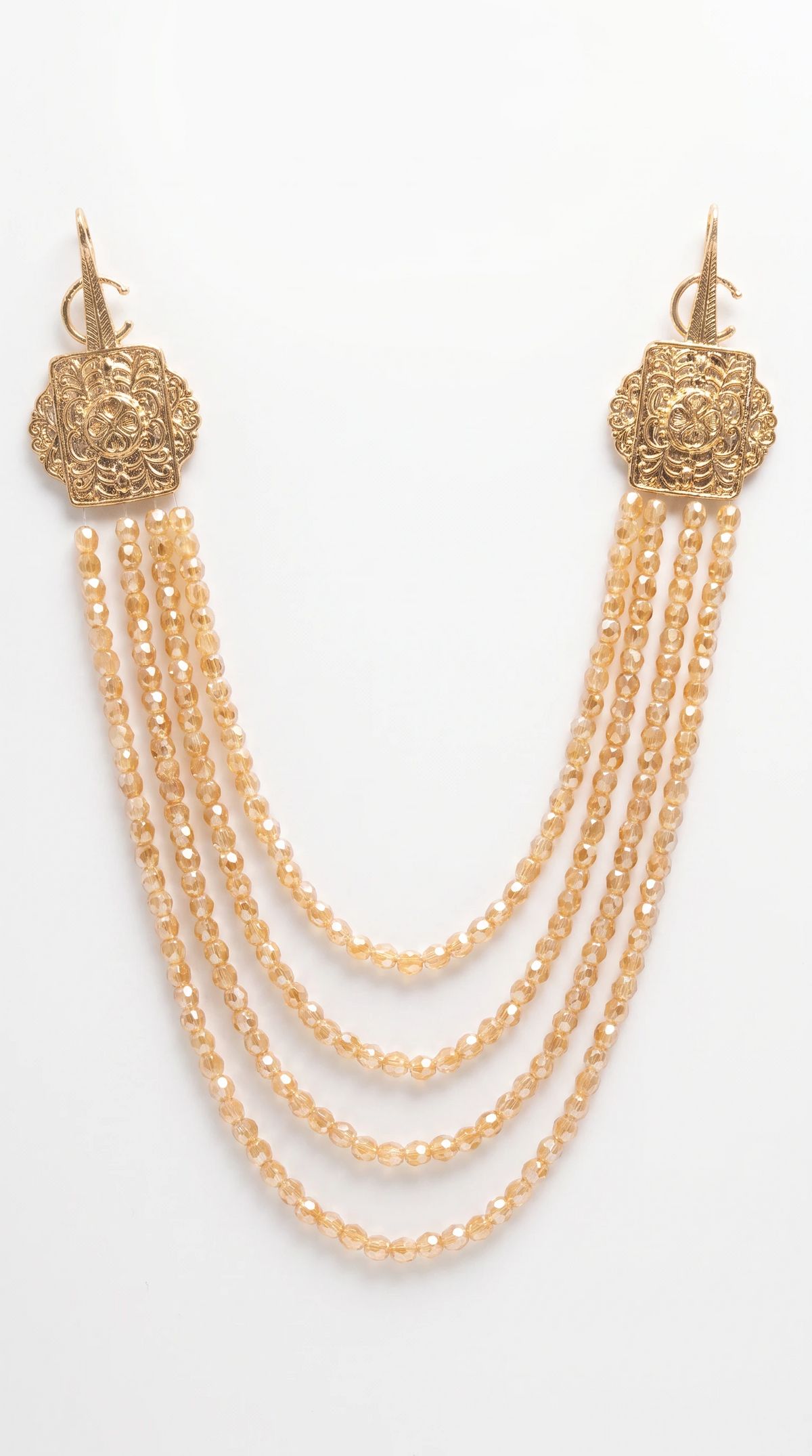 NIss Shoulder Necklace Champagne