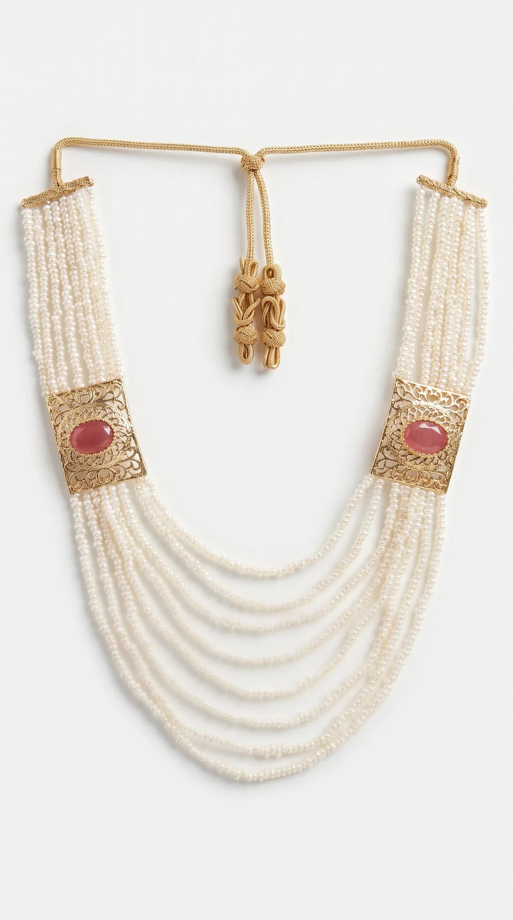 Jaouhar  Necklace Gold/Palevioletpink