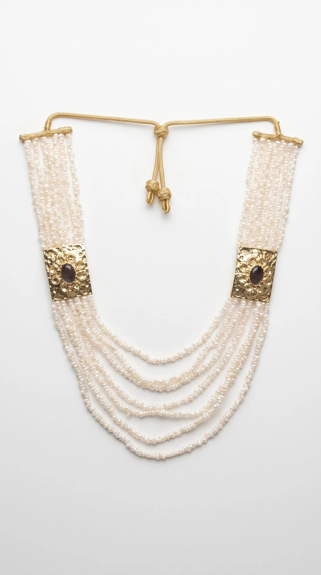 Jaouhar  Necklace Gold/Gray