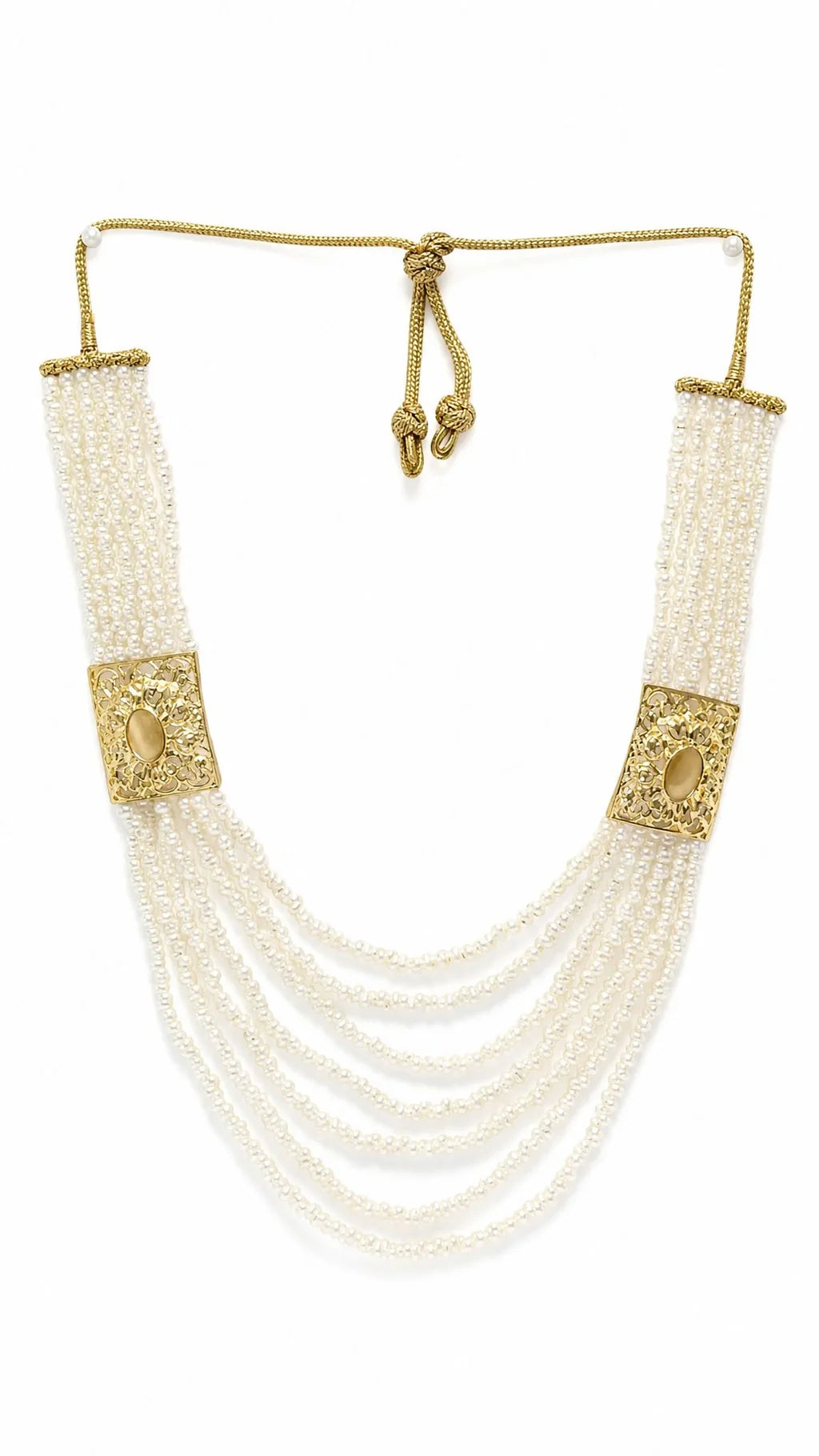 Jaouhar  Necklace Gold/Beige