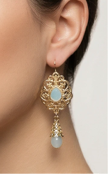 Turquoise Nabi Earrings