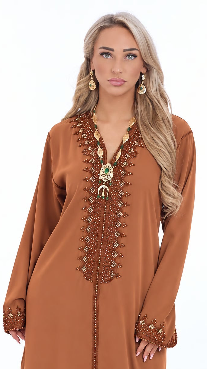 Caftan Camilia Orange
