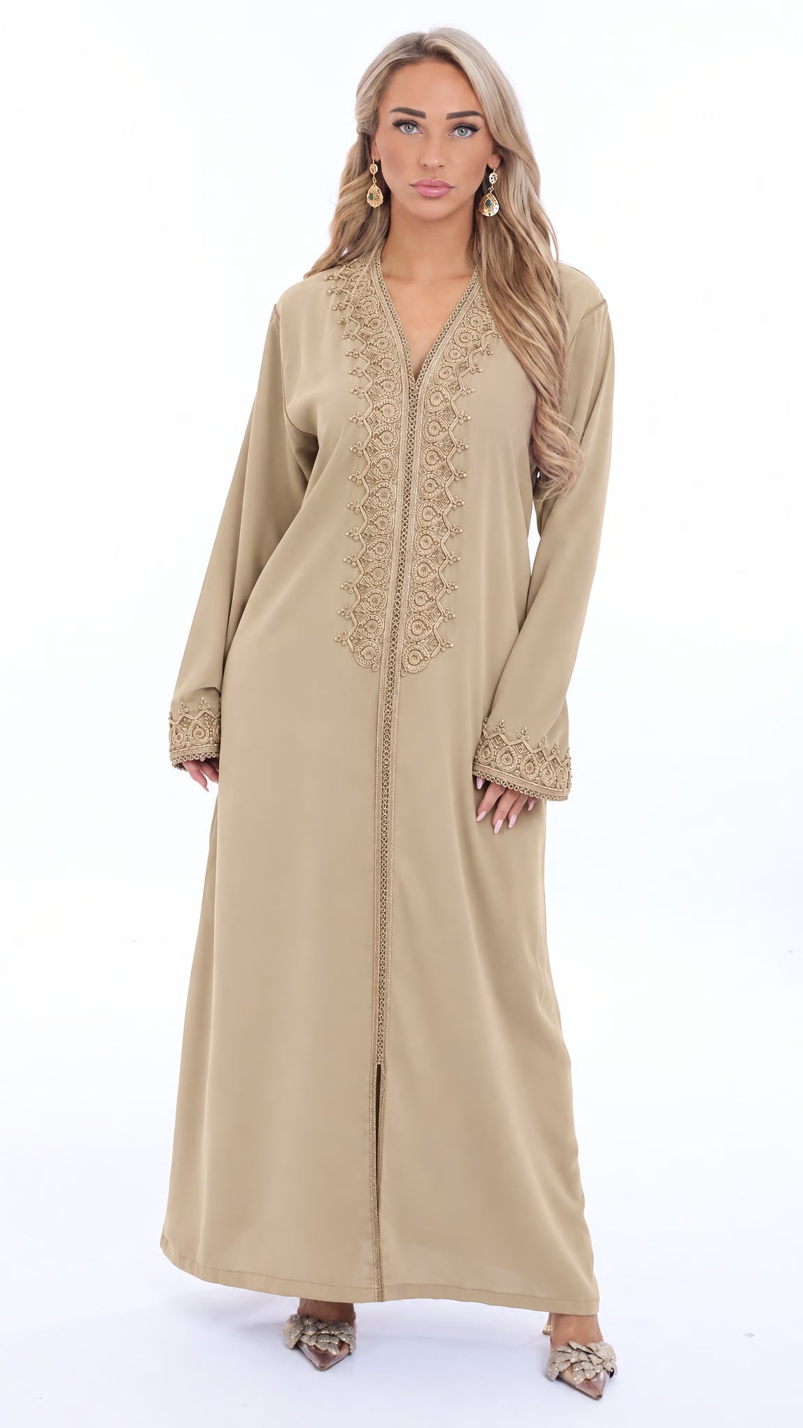 Caftan Camilia Beige
