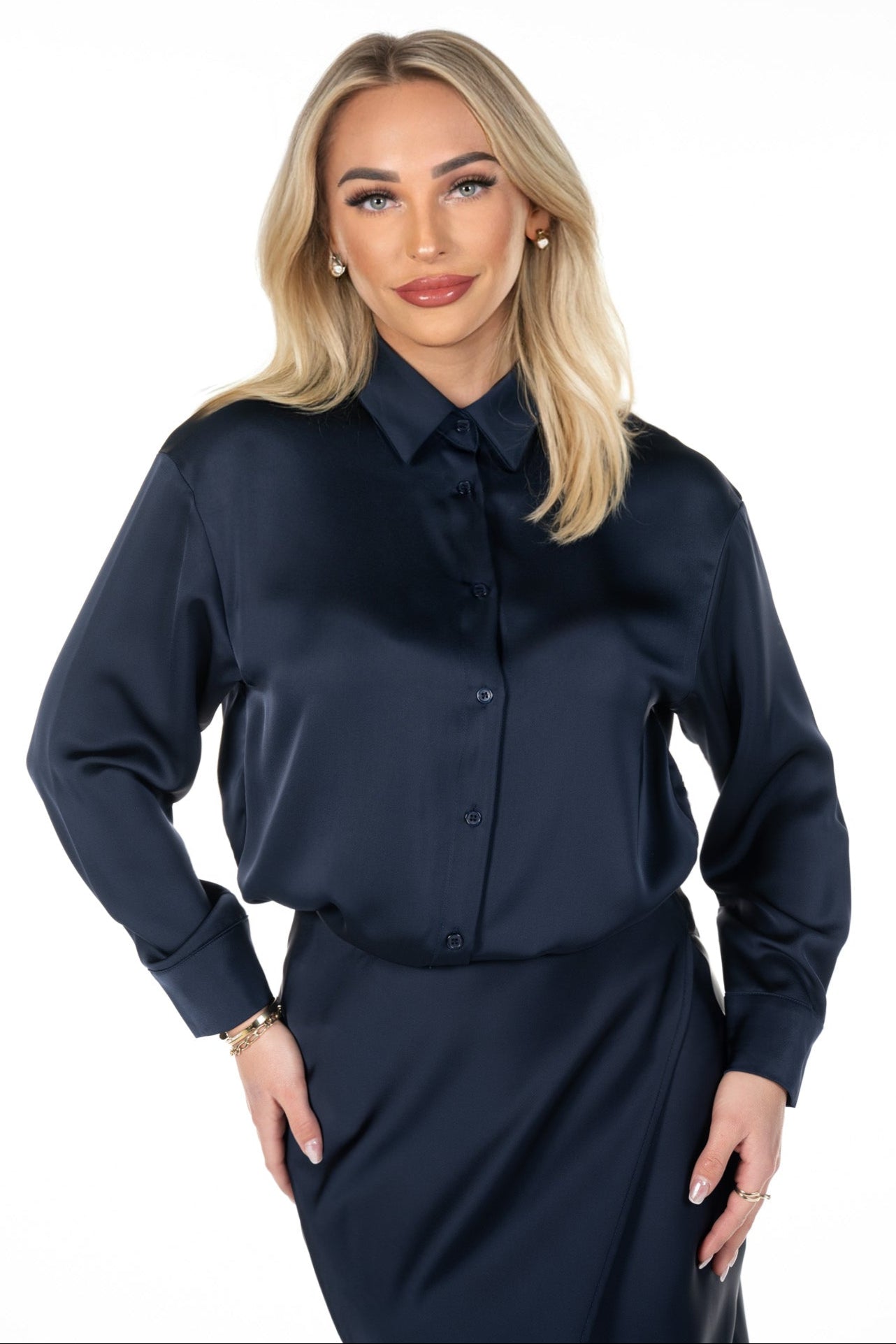 Skirt Jill Marineblue