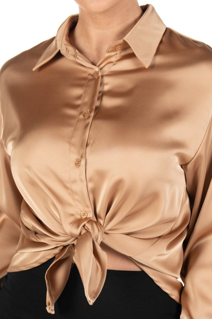 Blouse Jill Camel