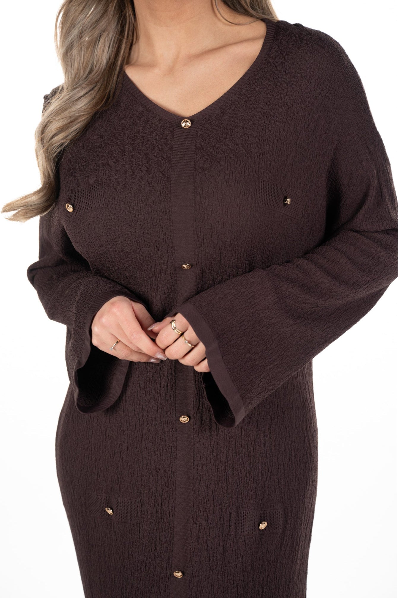 Dress Elodie Coffee Brown