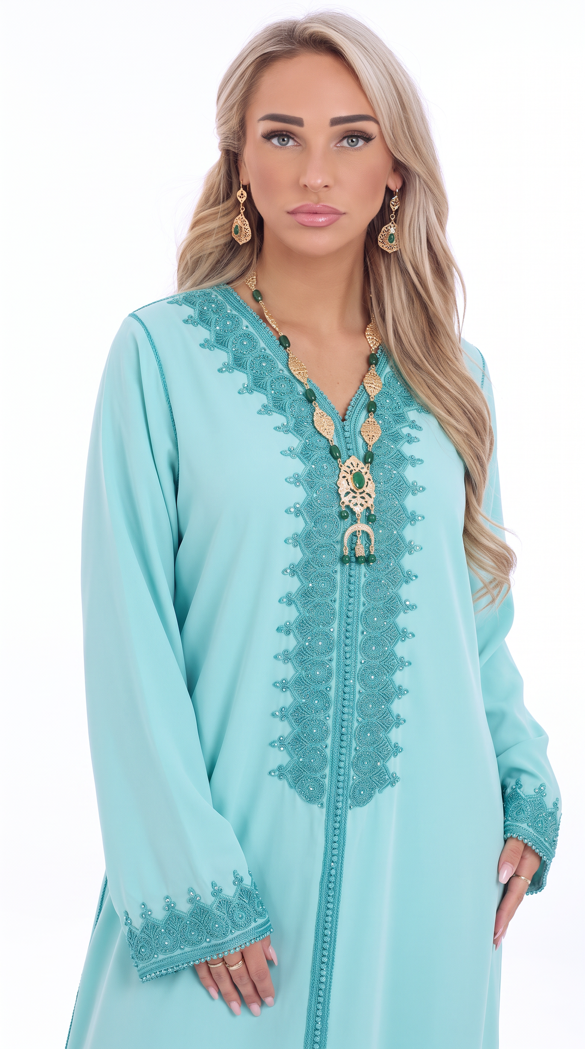 Caftan Camilia Darkseagreen