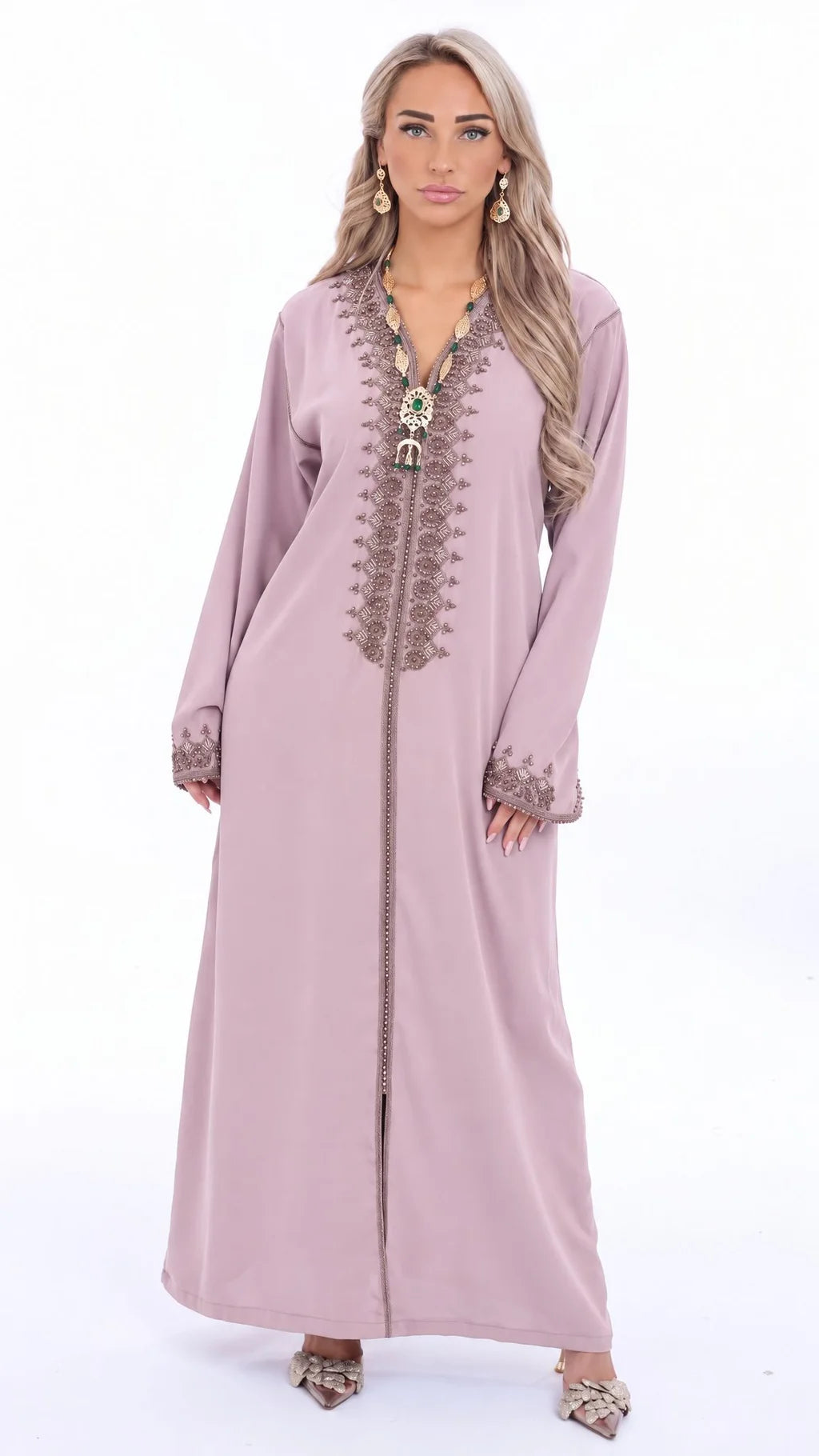 Caftan Camilia Paleviolet Pink