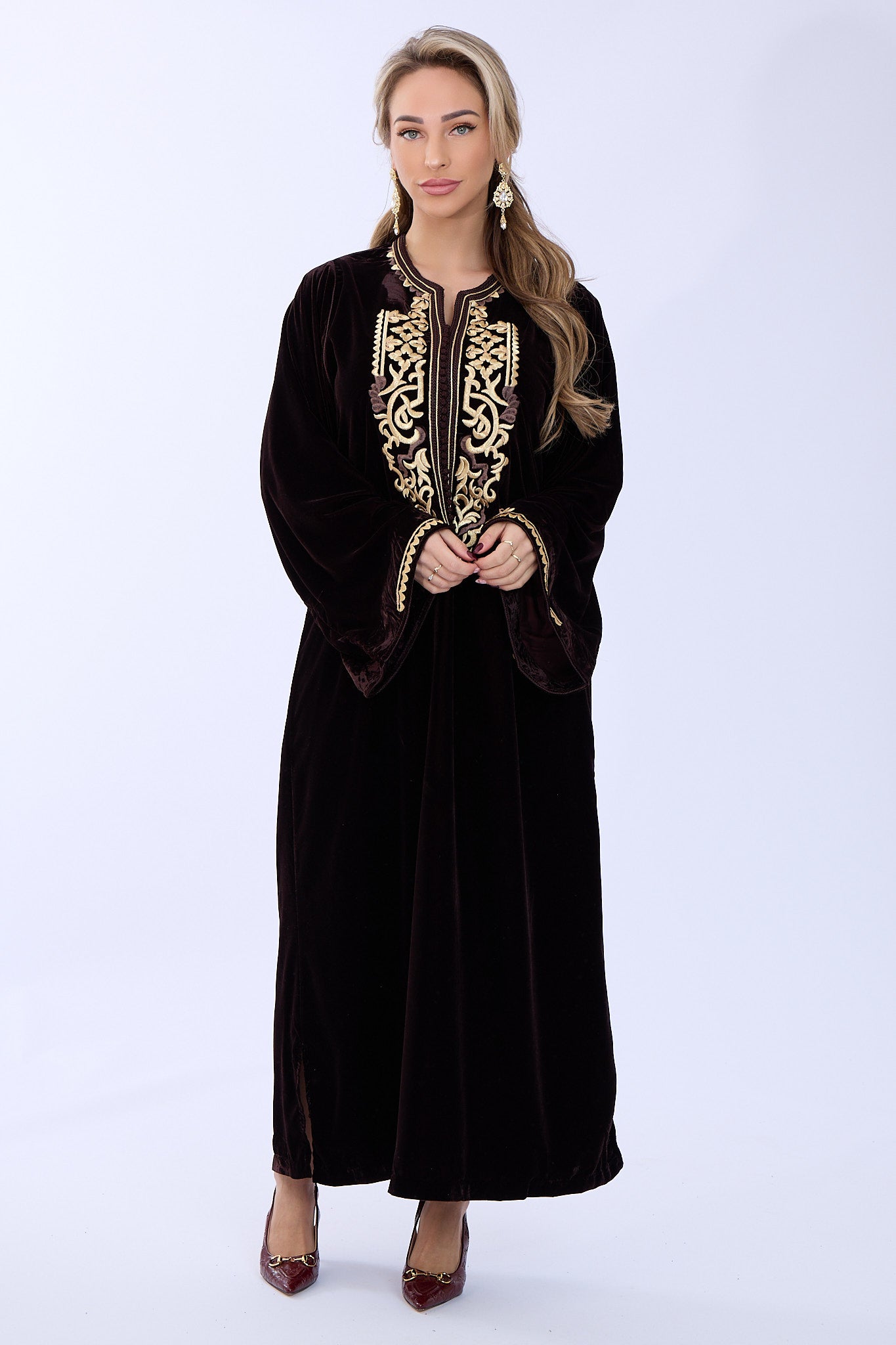 Caftan Bisan Brown
