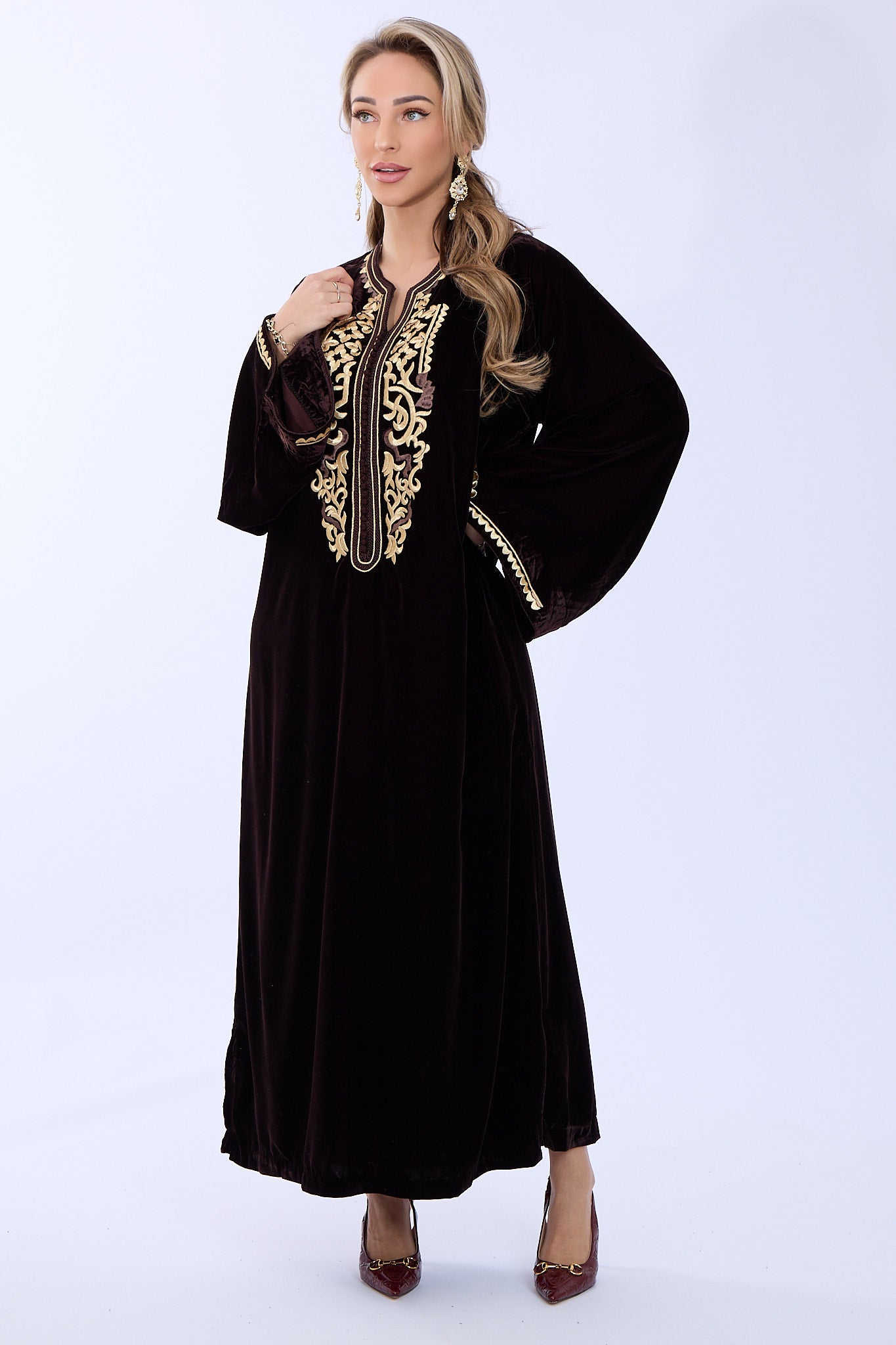 Caftan Bisan Brown