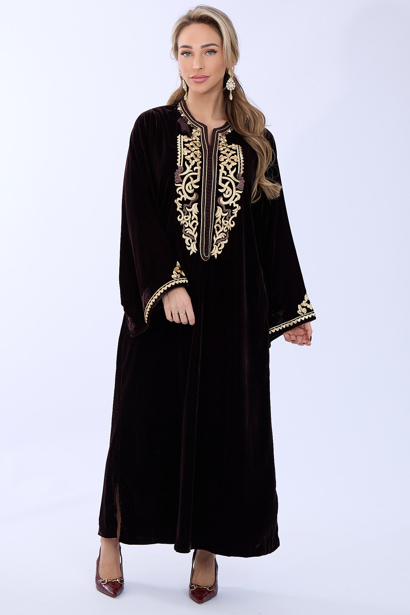 Caftan Bisan Brown