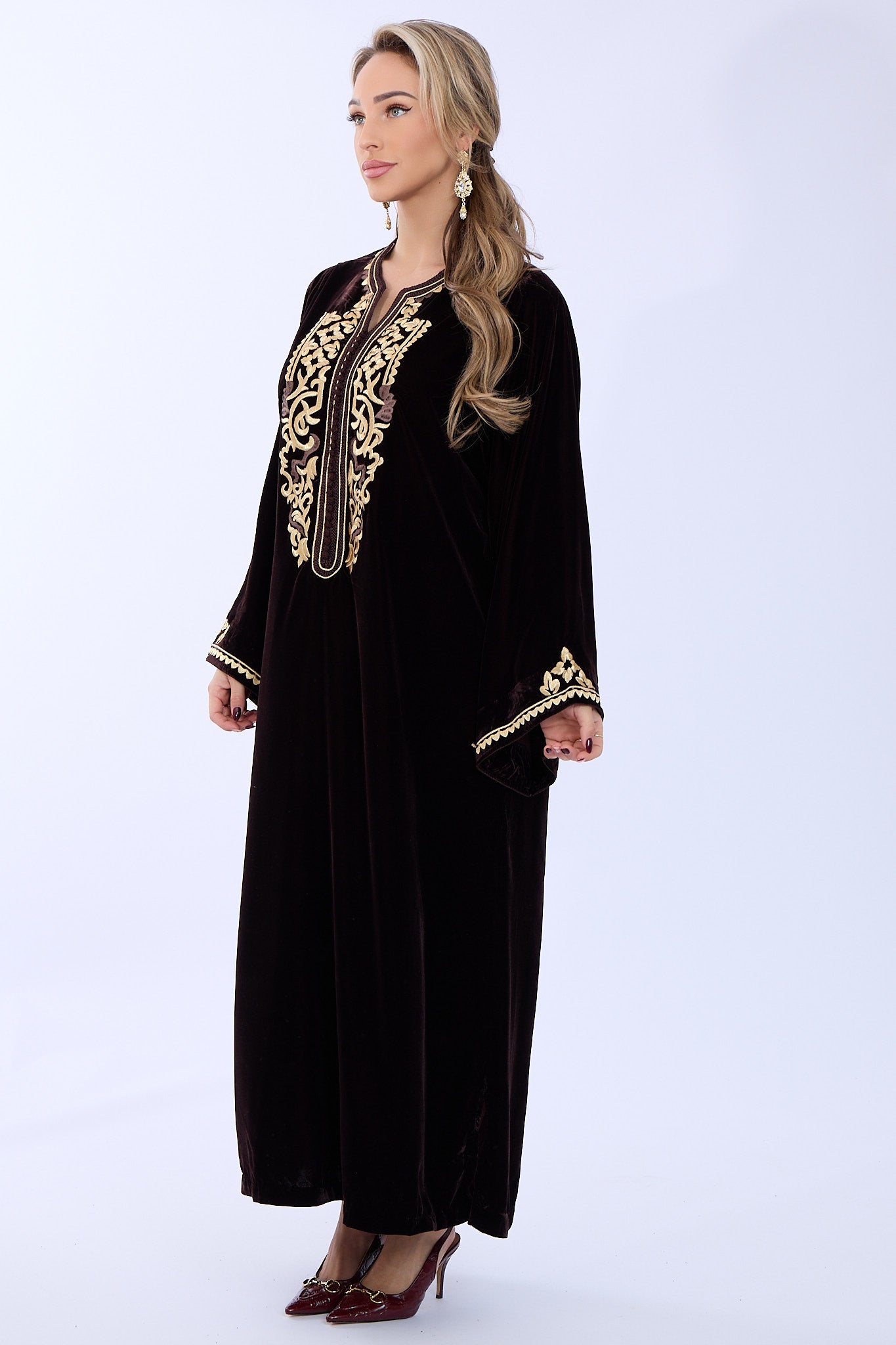 Caftan Bisan Brown