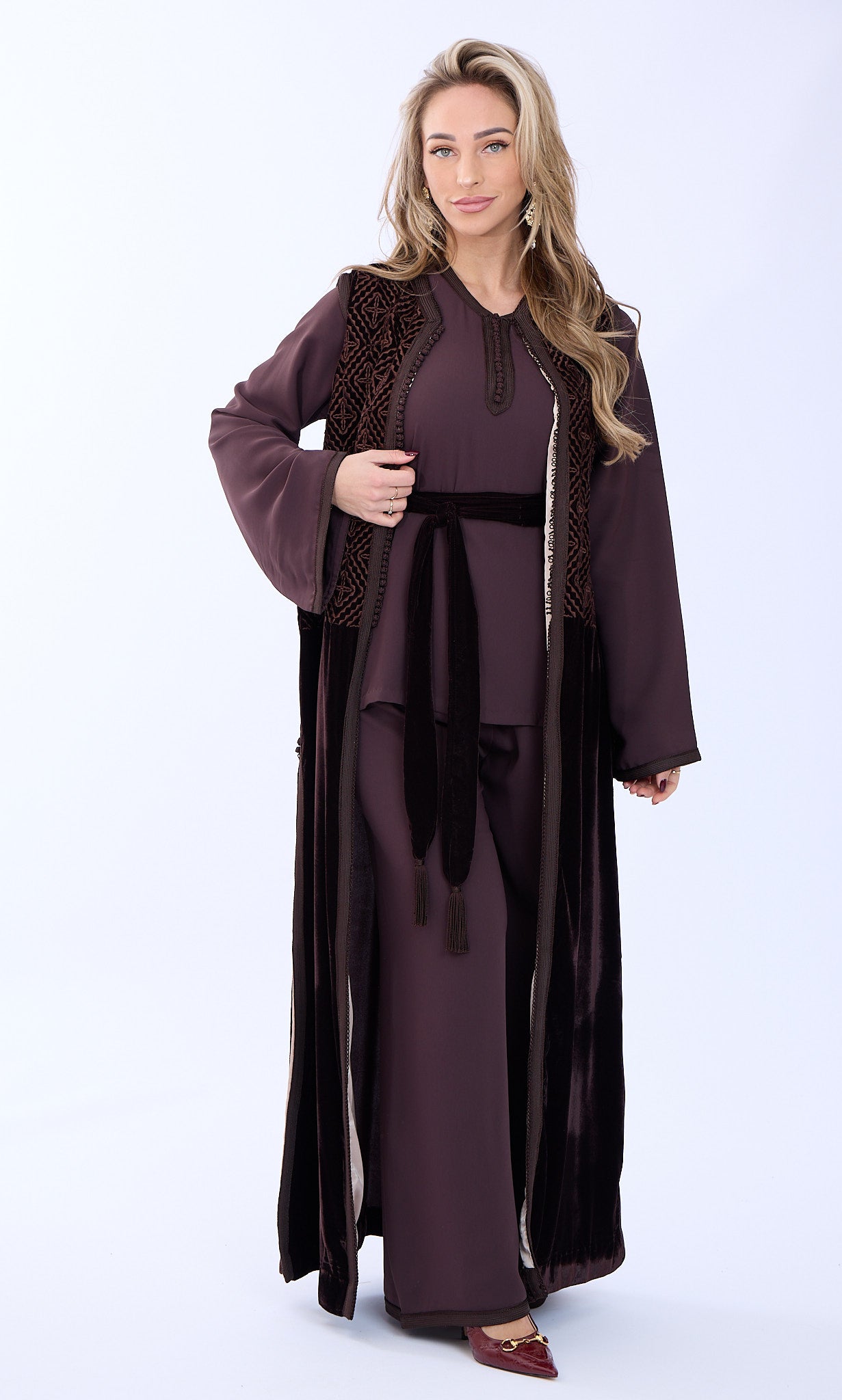 Caftan Aneesa Brown