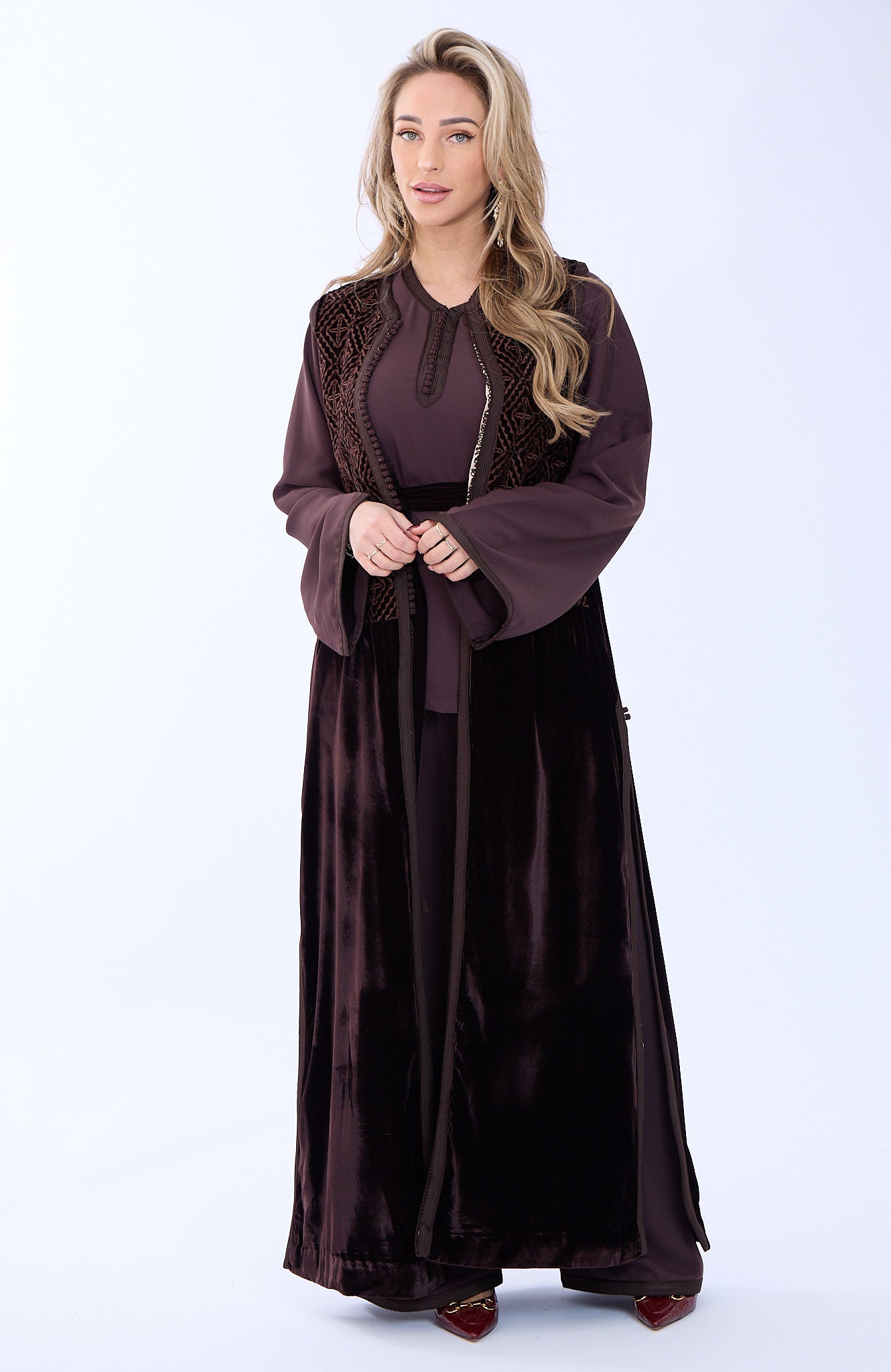 Caftan Aneesa Brown