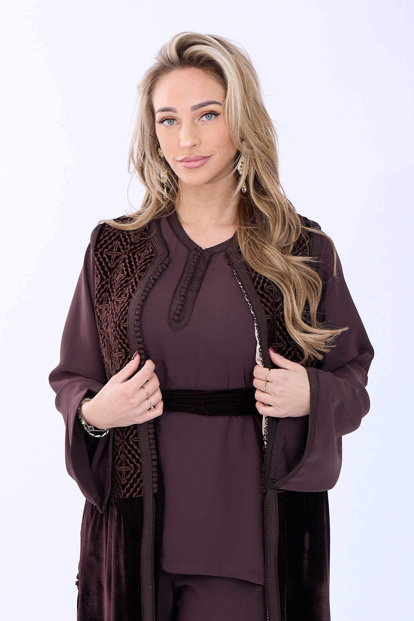 Caftan Aneesa Brown