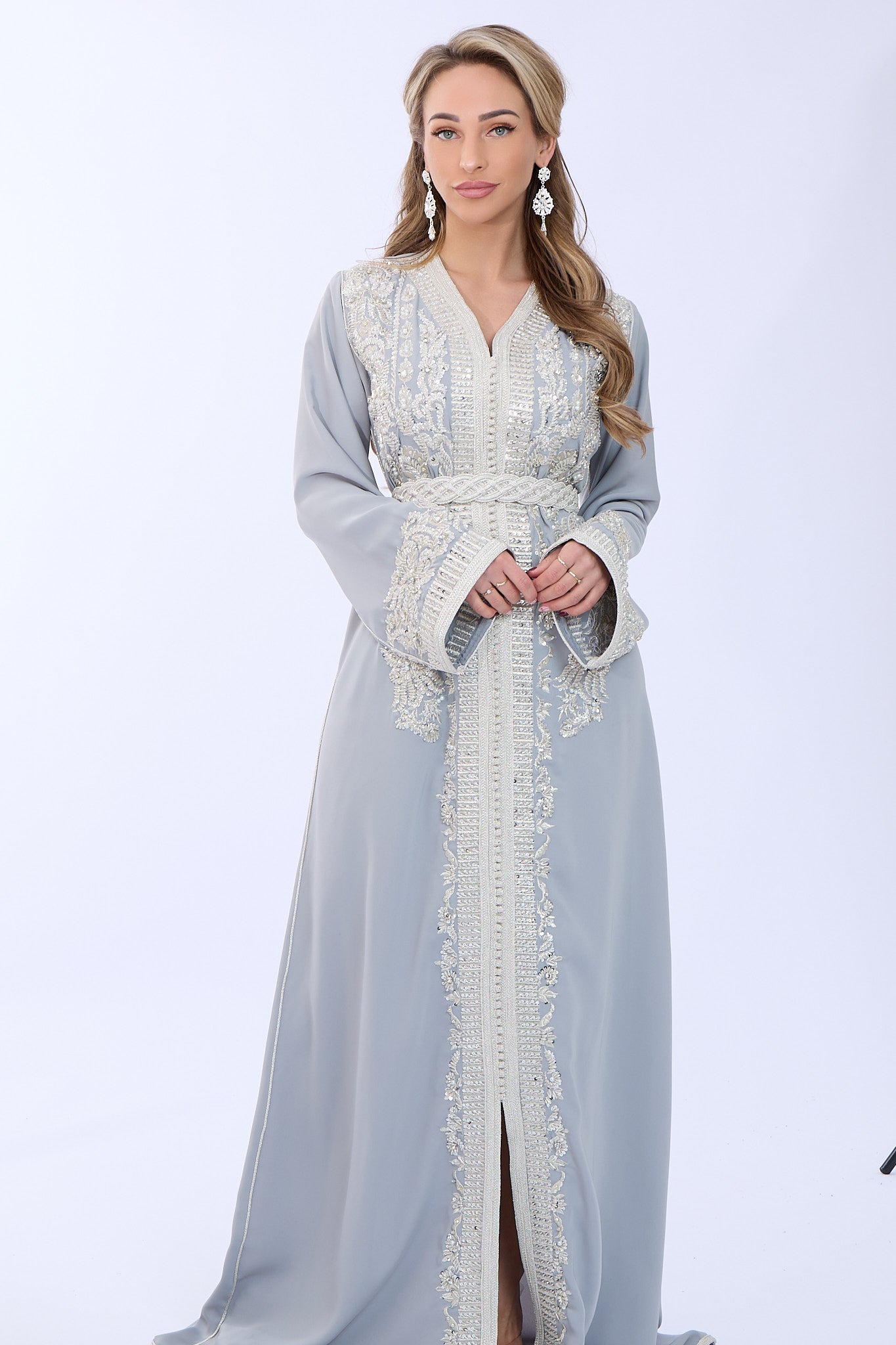 Caftan Diyana Grey