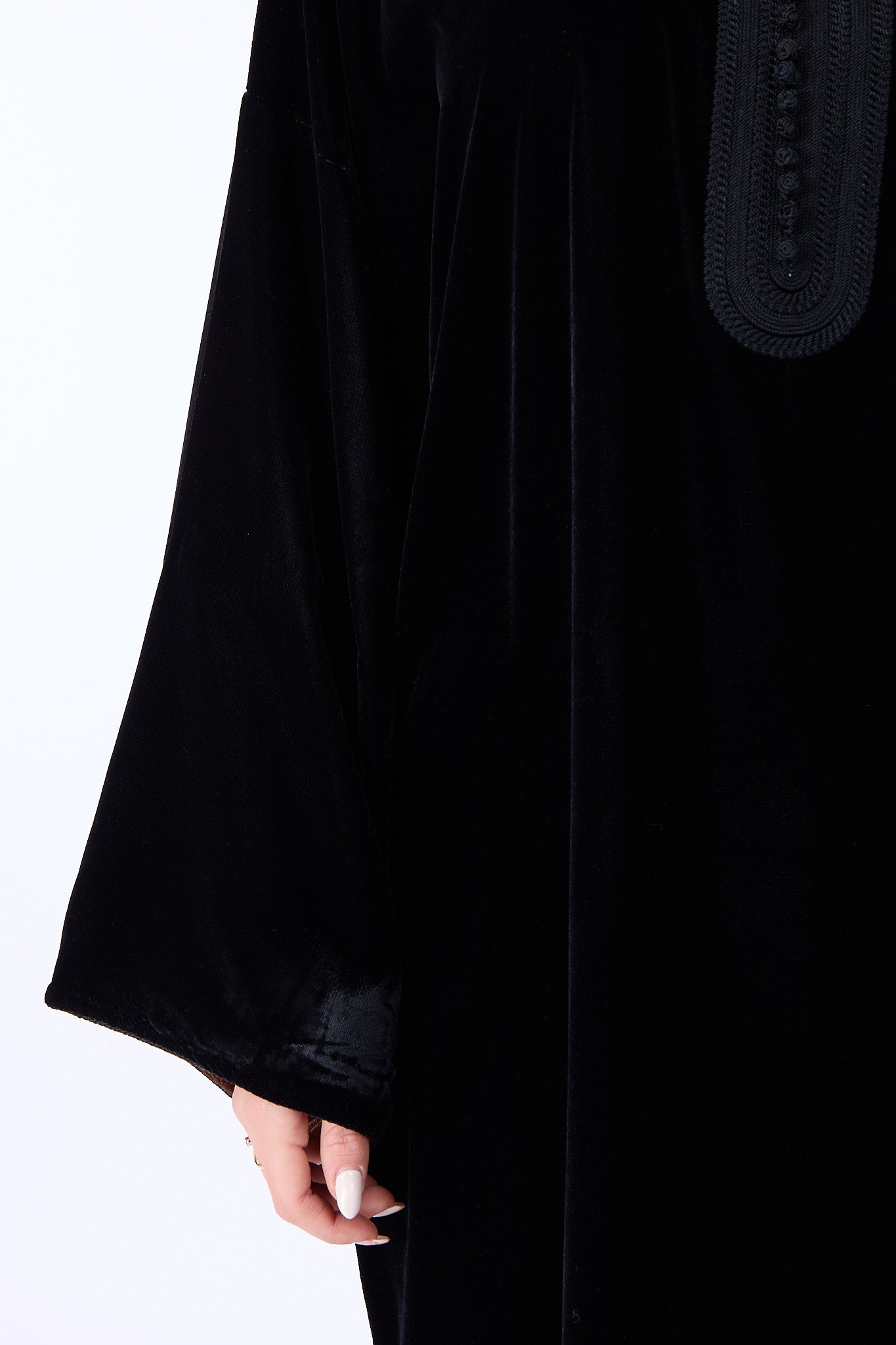 Caftan Hala Black-Brown