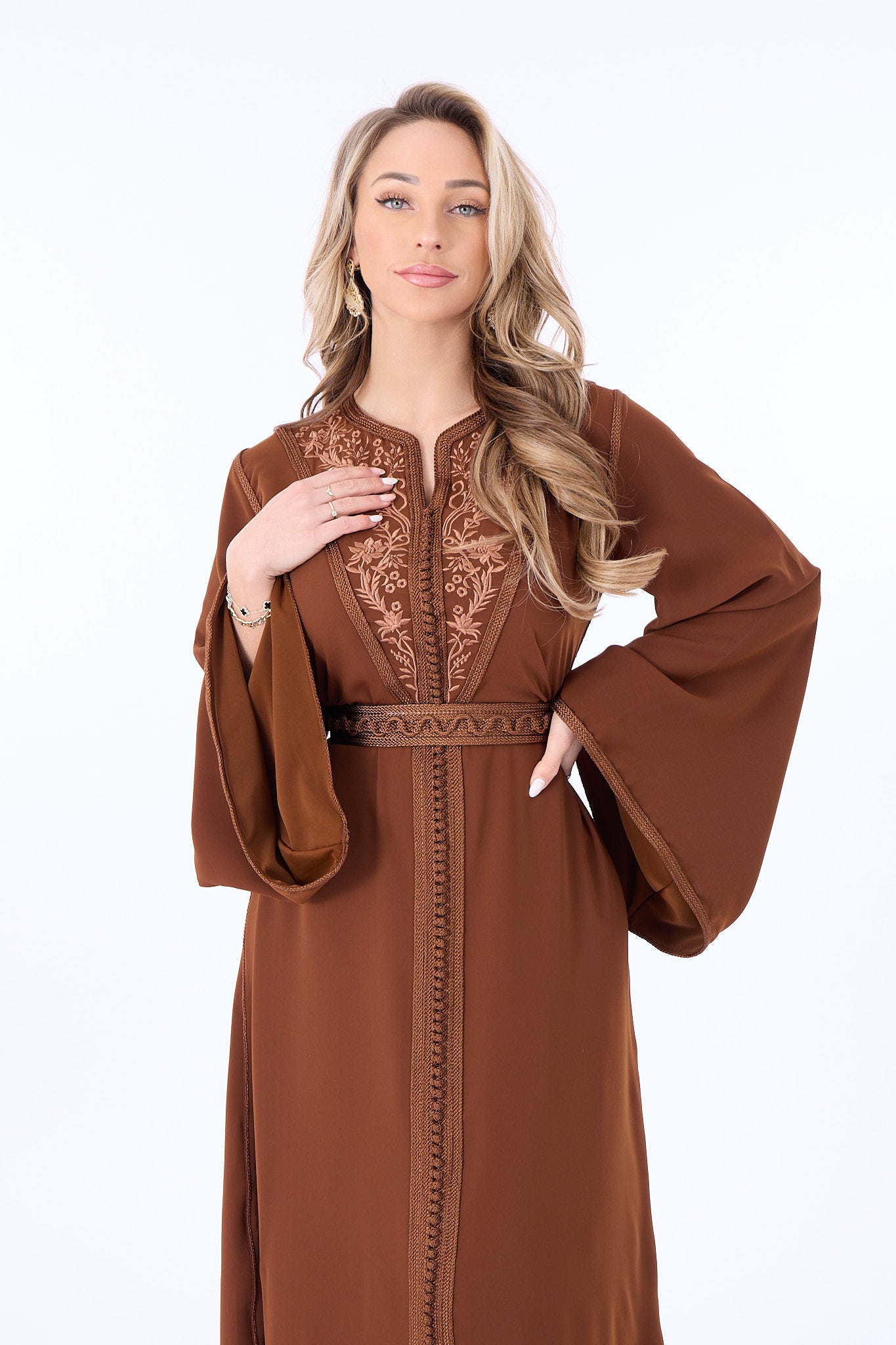 Caftan Hadeel Brown