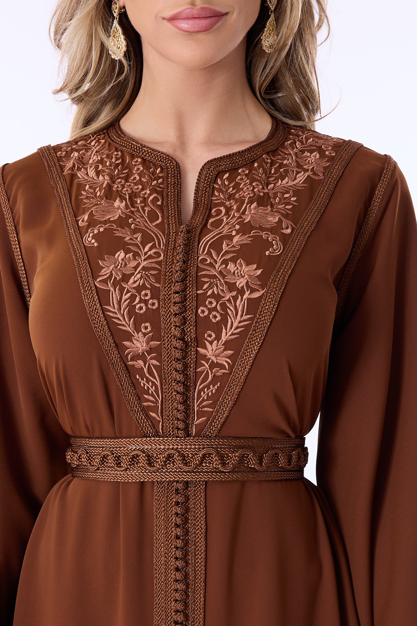 Caftan Hadeel Brown